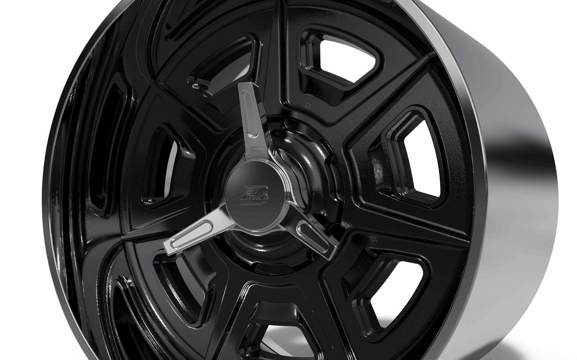 STL FILE BILLET SPECIALTIES PALMDALE V1 wheel 3D MODEL - ARTISTIT
