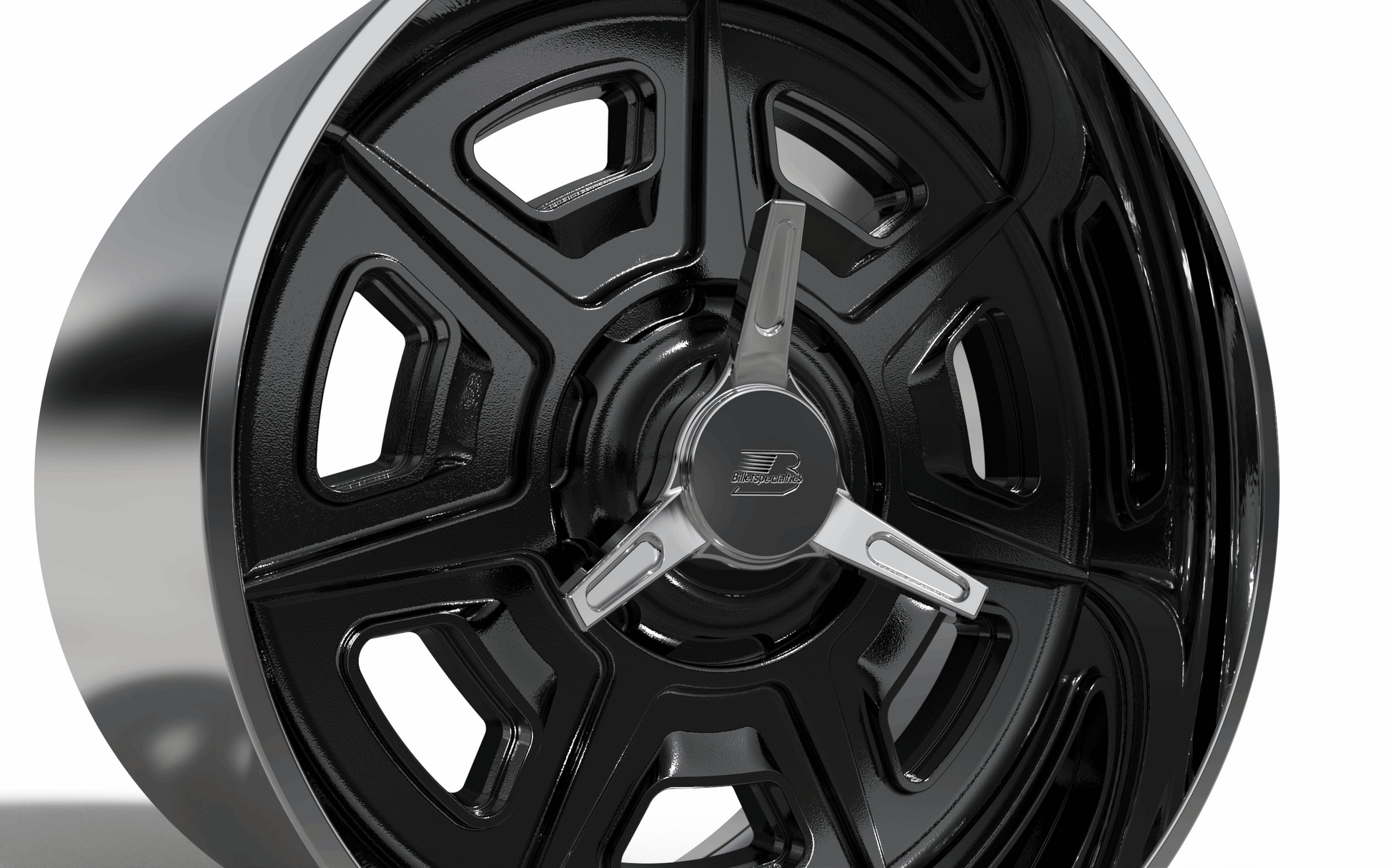 STL FILE BILLET SPECIALTIES PALMDALE V1 wheel 3D MODEL - ARTISTIT