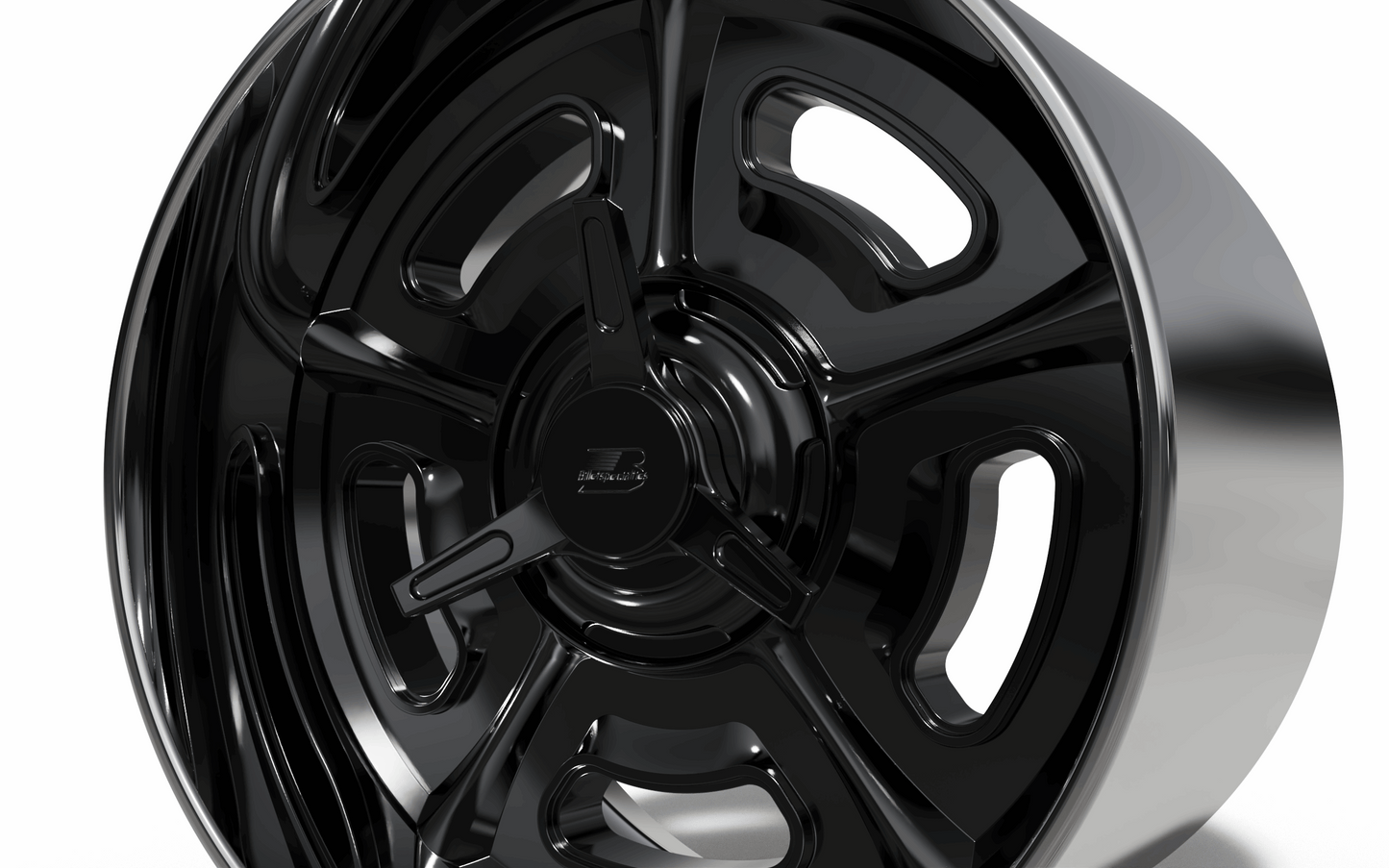 STL FILE BILLET SPECIALTIES PALMDALE V2 wheel 3D MODEL - ARTISTIT