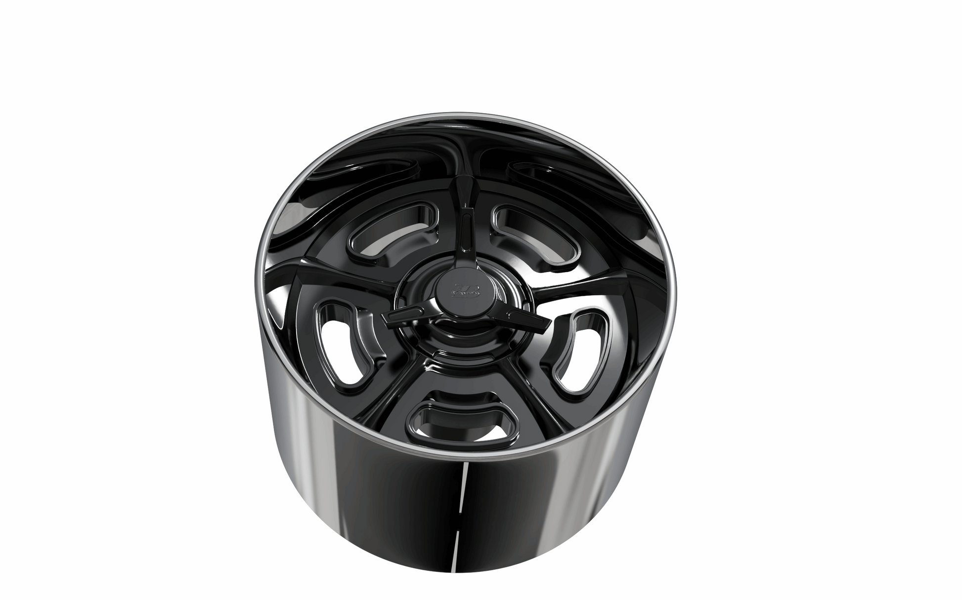 STL FILE BILLET SPECIALTIES PALMDALE V2 wheel 3D MODEL - ARTISTIT