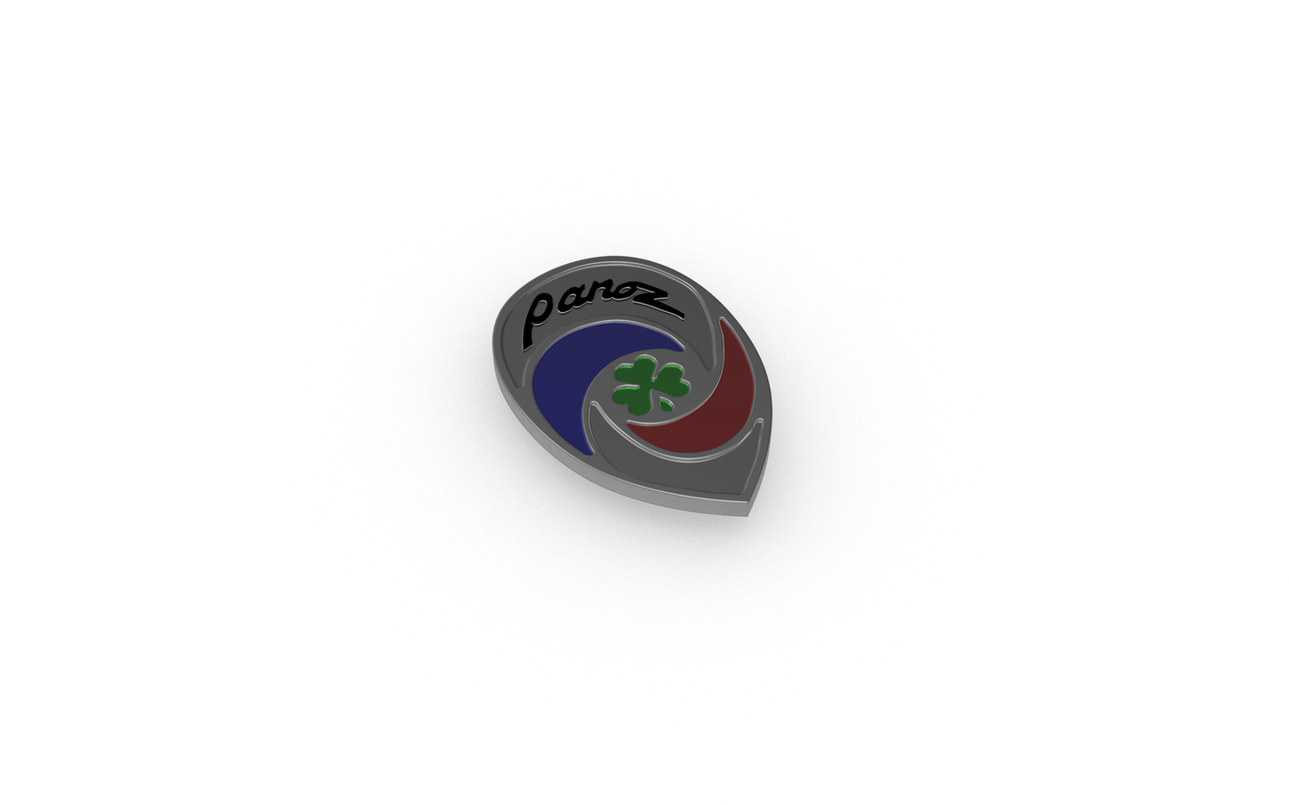 STL FILE Panoz LOGO 3D MODEL - ARTISTIT