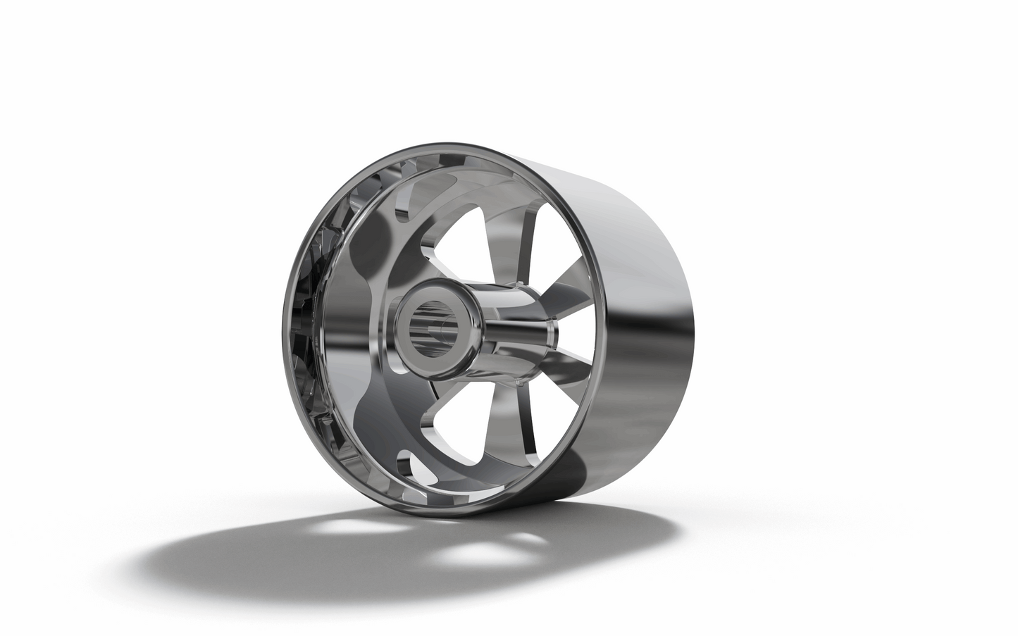 STL FILE BILLET SPECIALTIES RAIL wheel 3D MODEL - ARTISTIT