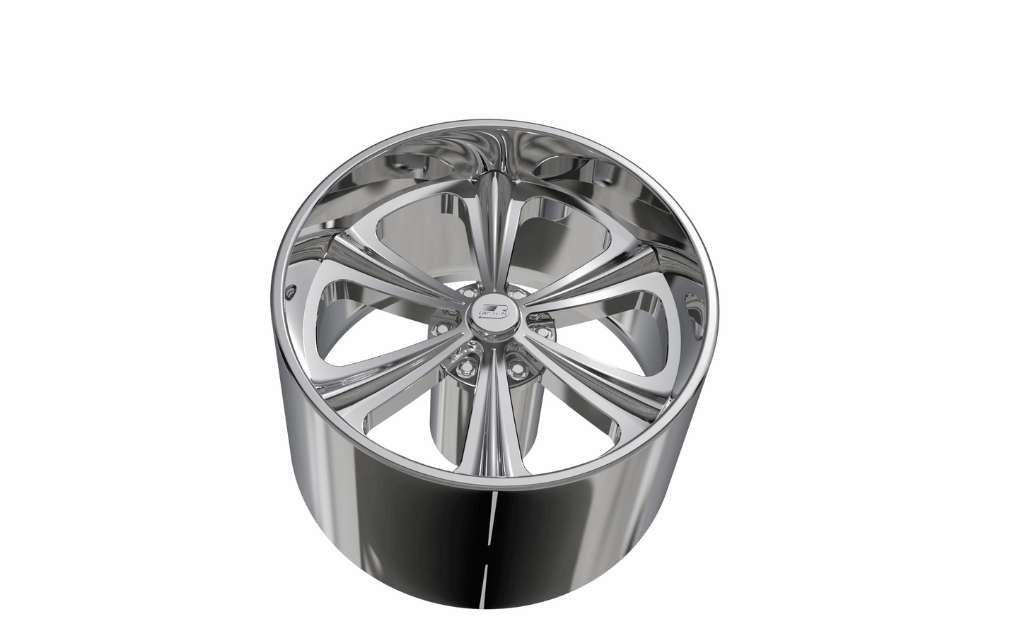 STL FILE BILLET SPECIALTIES RAIL wheel 3D MODEL - ARTISTIT