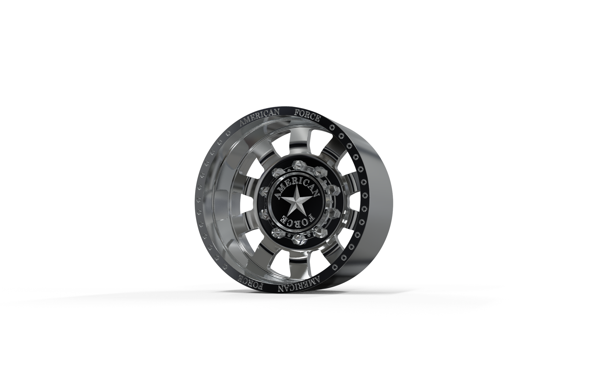 STL FILE REAR AMERICAN FORCE 23 BOLT DRW WHEEL 3D MODEL - ARTISTIT