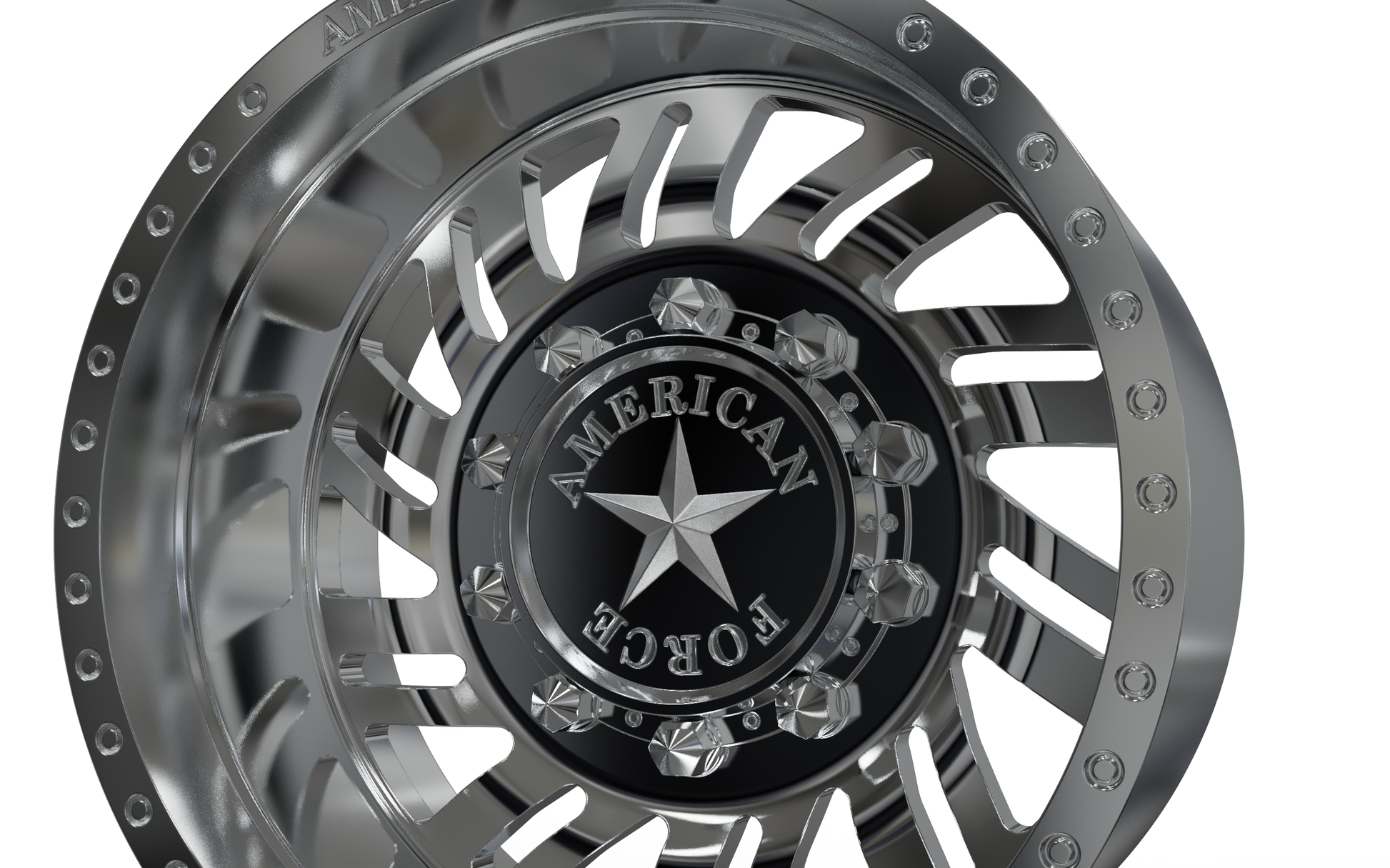 STL FILE REAR AMERICAN FORCE 70 SHIFT DRW WHEEL 3D MODEL - ARTISTIT