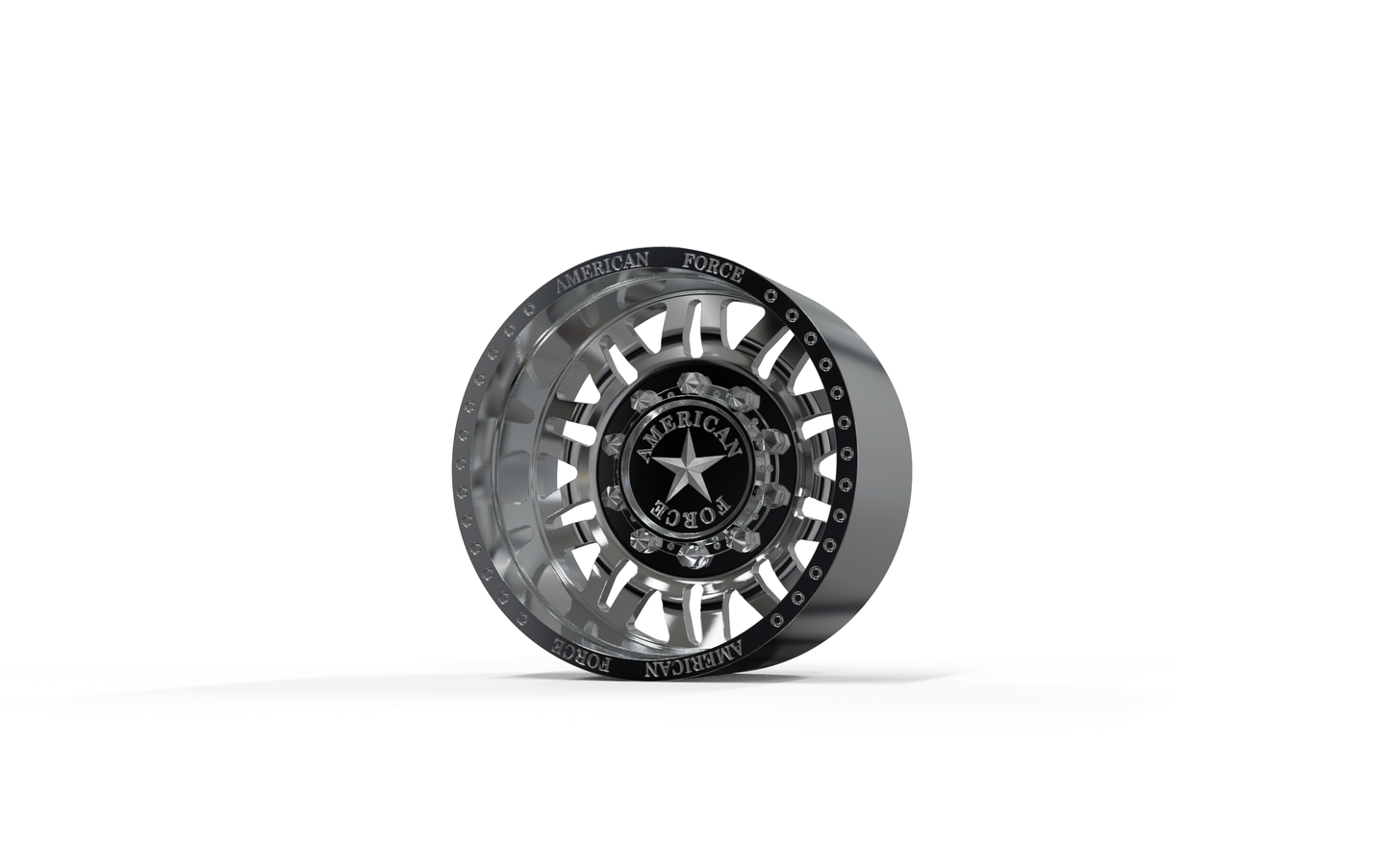 STL FILE REAR AMERICAN FORCE 9 LIBERTY DRW WHEEL 3D MODEL - ARTISTIT