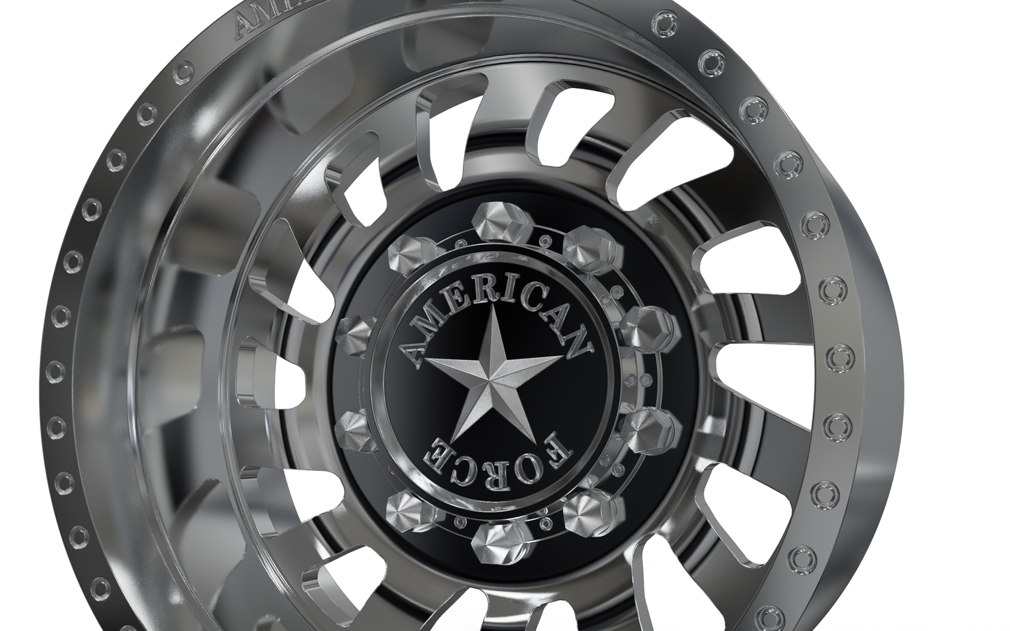 STL FILE REAR AMERICAN FORCE D03 ZINK DRW WHEEL 3D MODEL - ARTISTIT