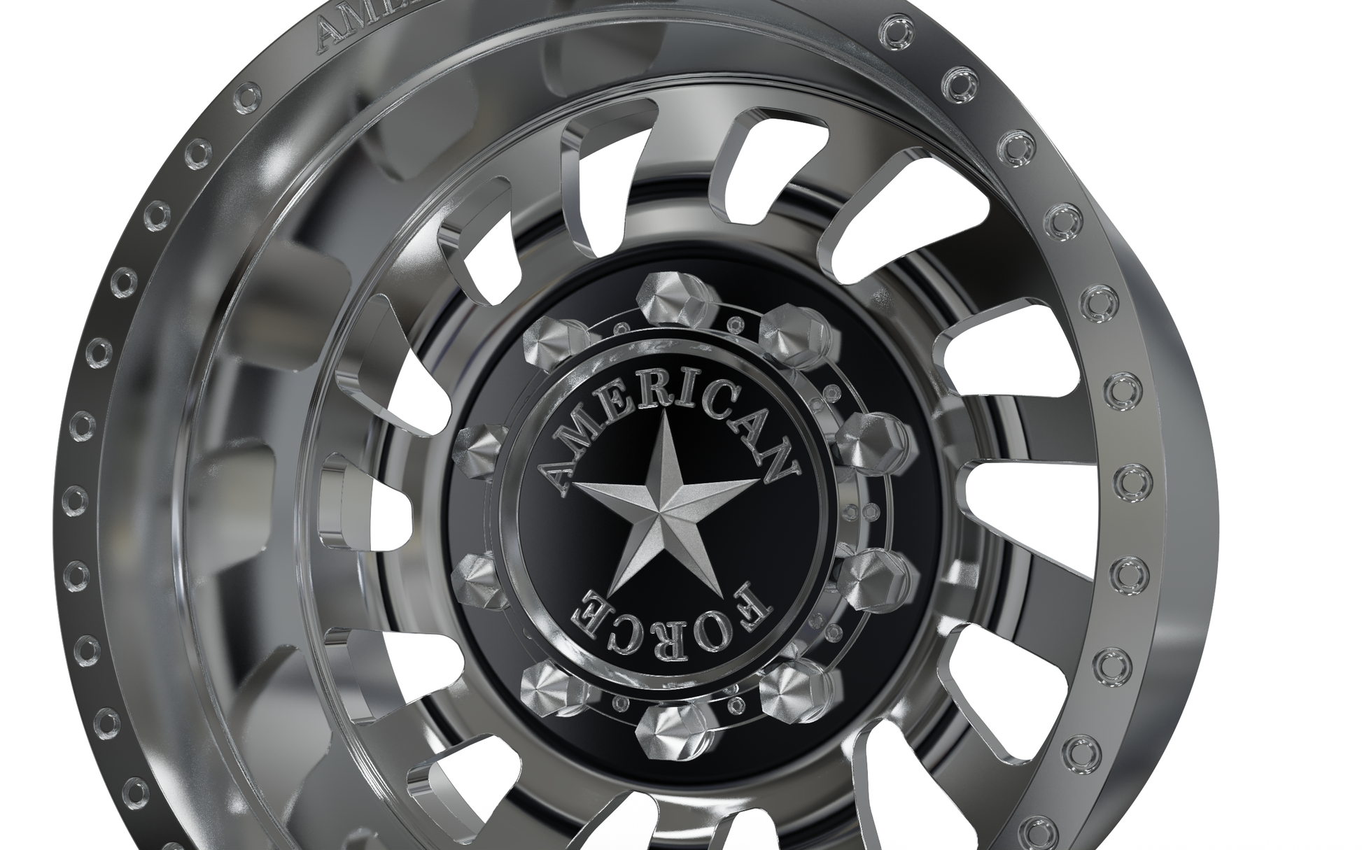 STL FILE REAR AMERICAN FORCE D03 ZINK DRW WHEEL 3D MODEL - ARTISTIT