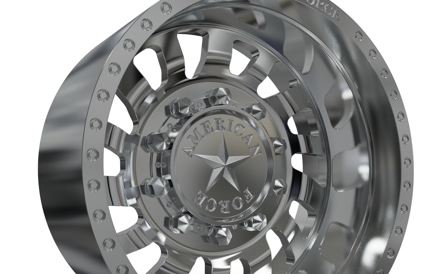 STL FILE REAR AMERICAN FORCE D03 ZINK DRW WHEEL 3D MODEL - ARTISTIT