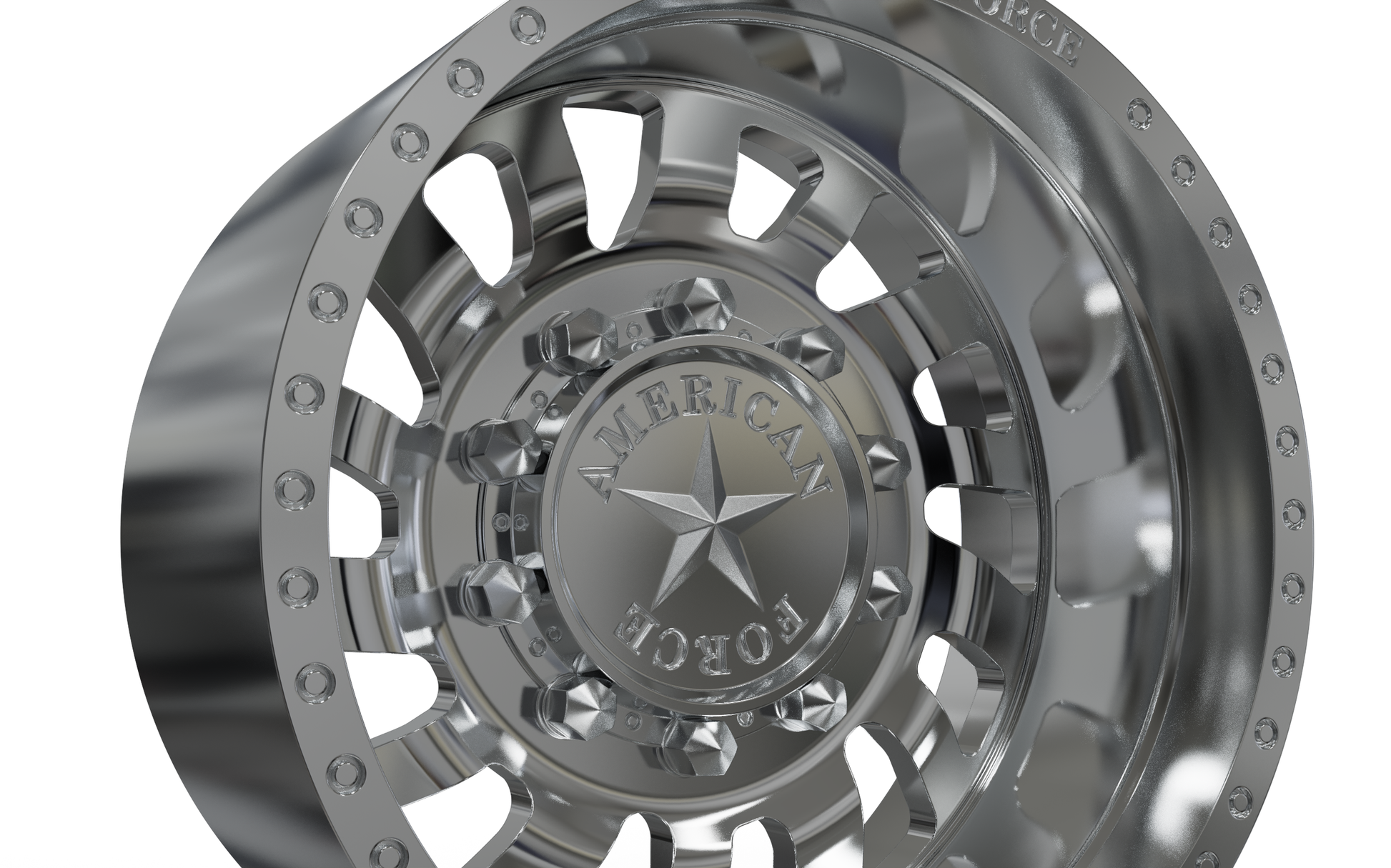 STL FILE REAR AMERICAN FORCE D03 ZINK DRW WHEEL 3D MODEL - ARTISTIT