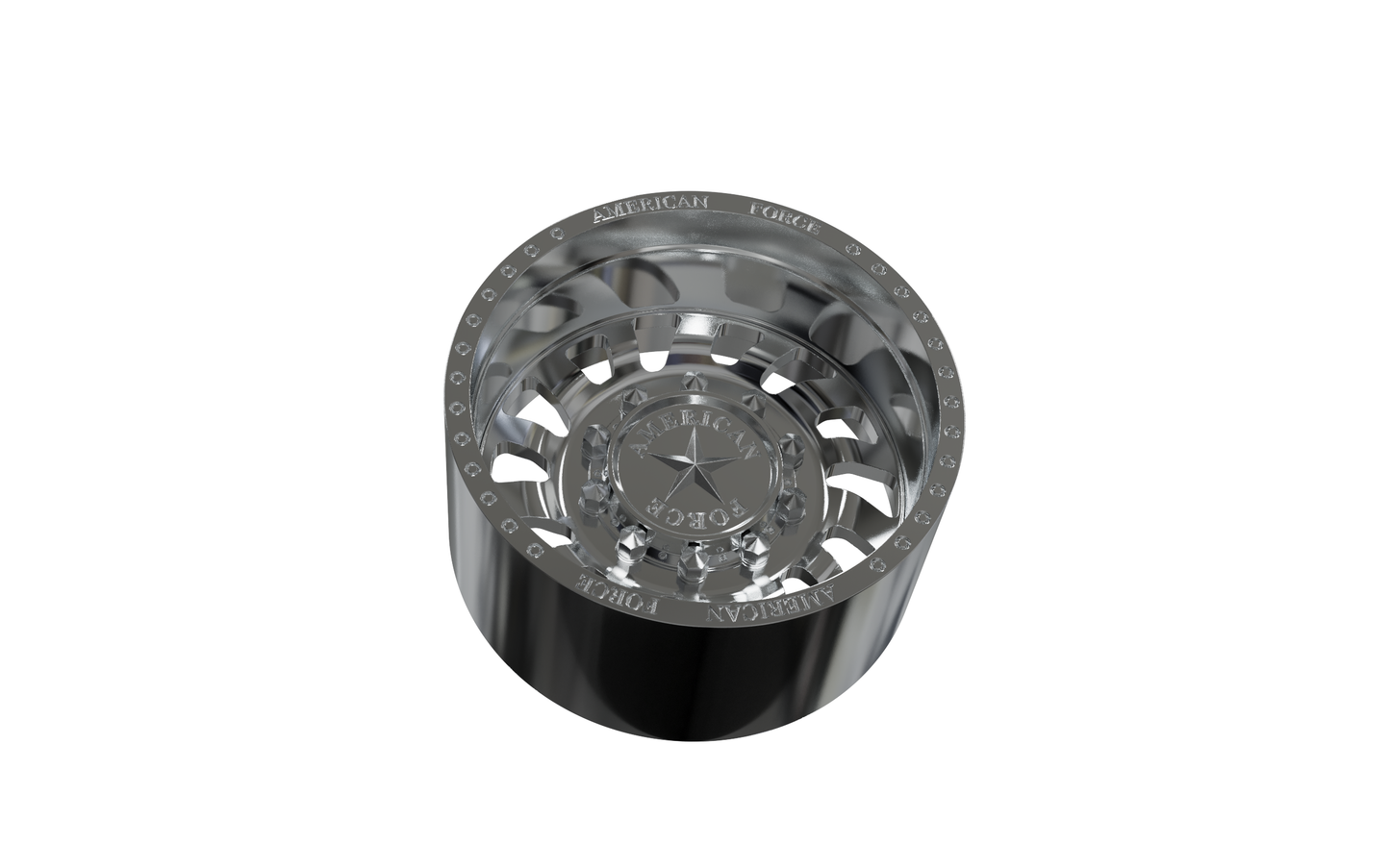STL FILE REAR AMERICAN FORCE D03 ZINK DRW WHEEL 3D MODEL - ARTISTIT