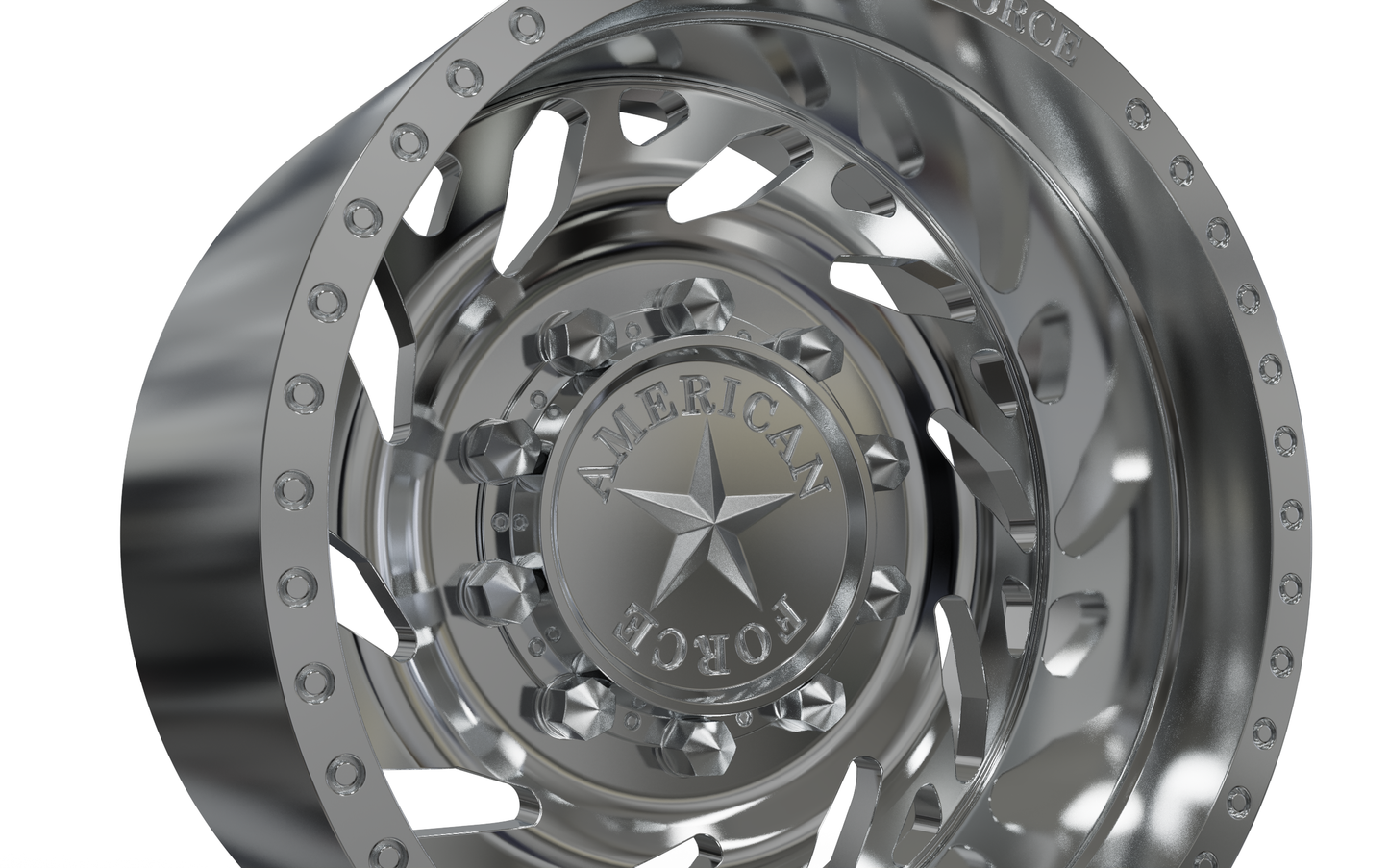 STL FILE REAR AMERICAN FORCE F07 TREK DRW WHEEL 3D MODEL - ARTISTIT