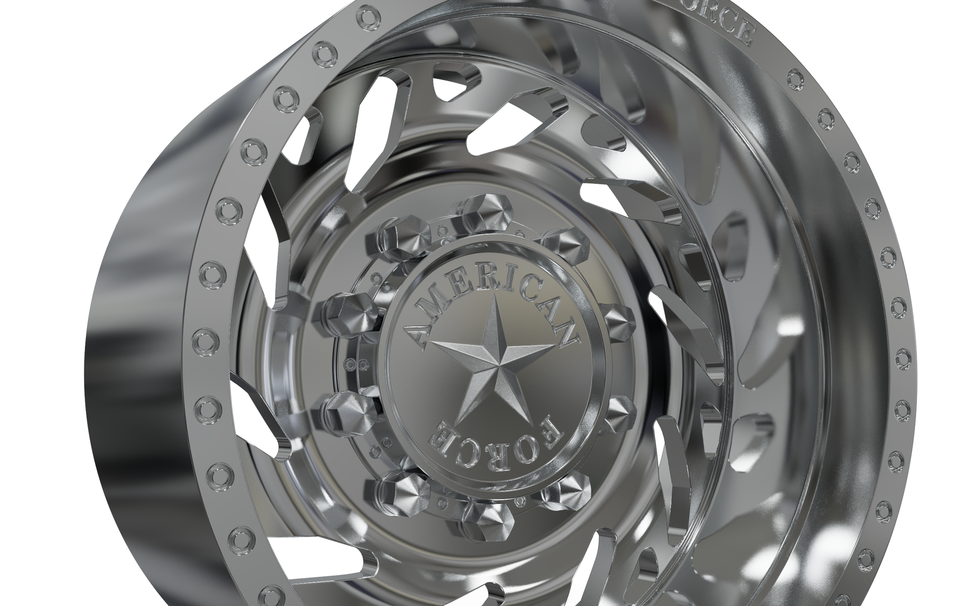 STL FILE REAR AMERICAN FORCE F07 TREK DRW WHEEL 3D MODEL - ARTISTIT