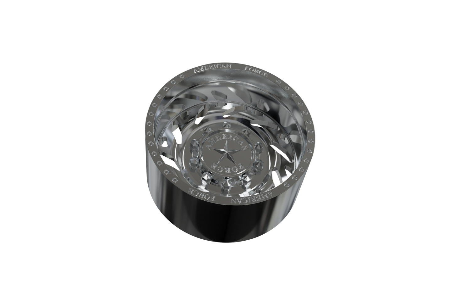 STL FILE REAR AMERICAN FORCE F07 TREK DRW WHEEL 3D MODEL - ARTISTIT