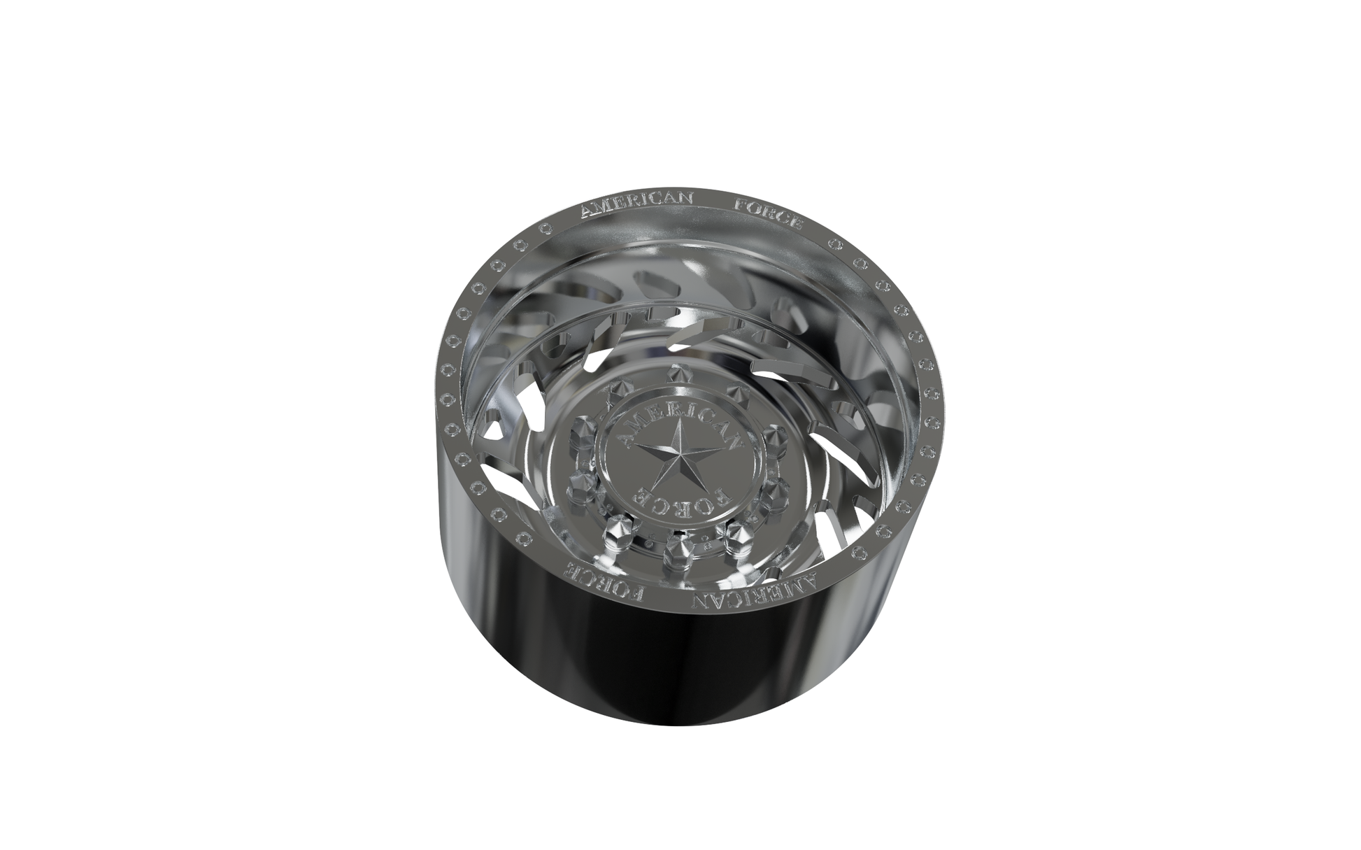 STL FILE REAR AMERICAN FORCE F07 TREK DRW WHEEL 3D MODEL - ARTISTIT