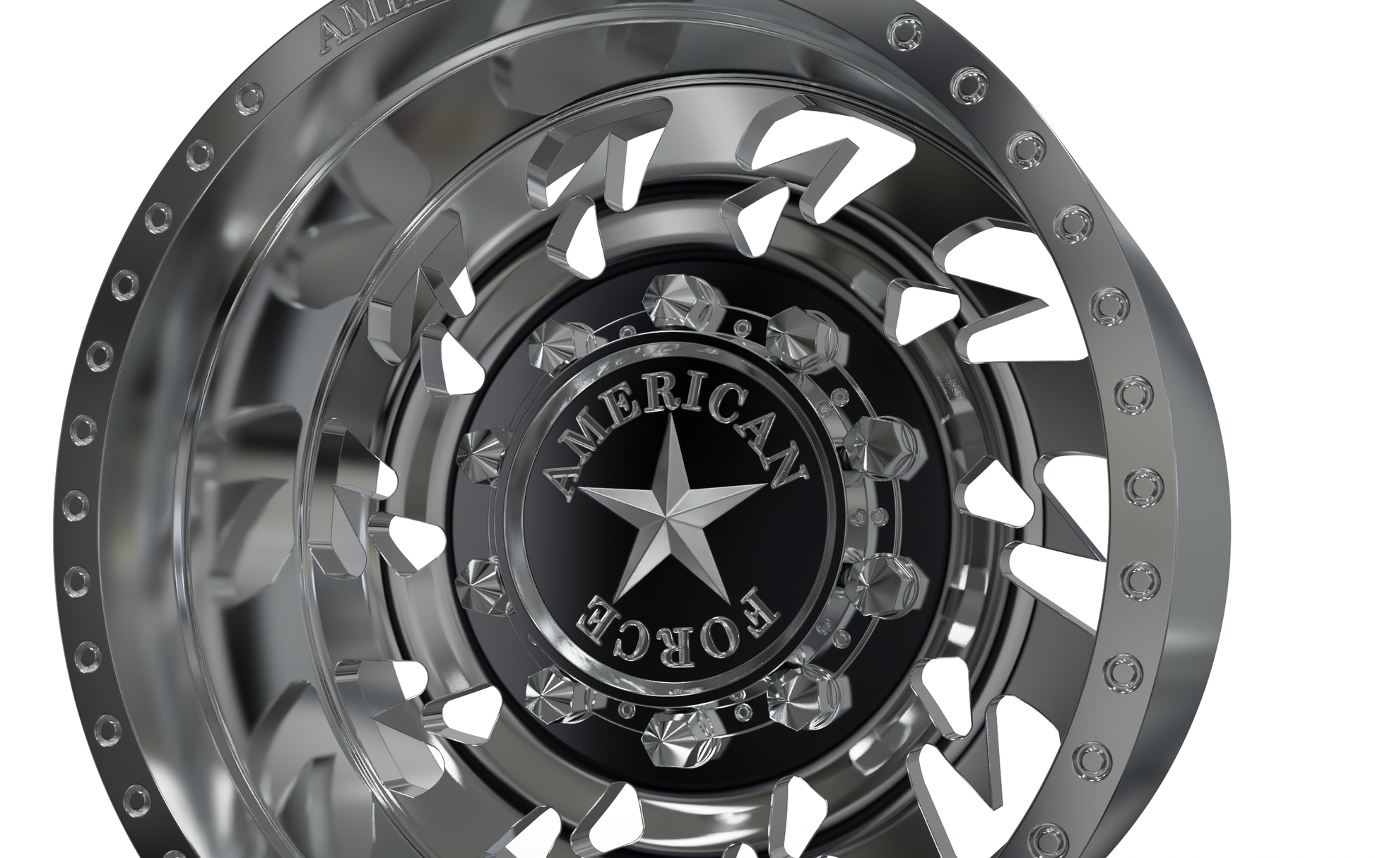 STL FILE REAR AMERICAN FORCE G14 SIDEWAYS DRW WHEEL 3D MODEL - ARTISTIT