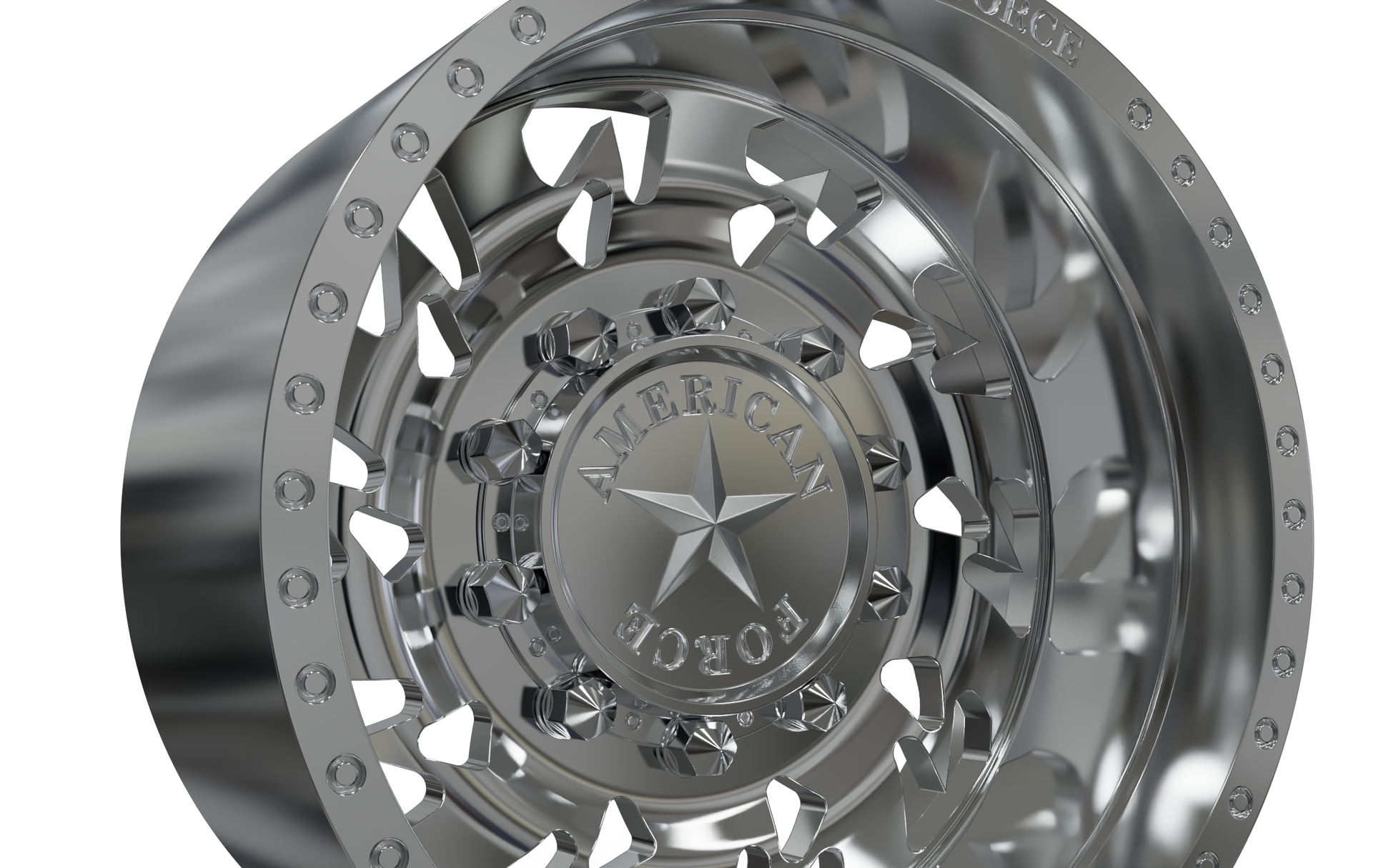 STL FILE REAR AMERICAN FORCE G14 SIDEWAYS DRW WHEEL 3D MODEL - ARTISTIT