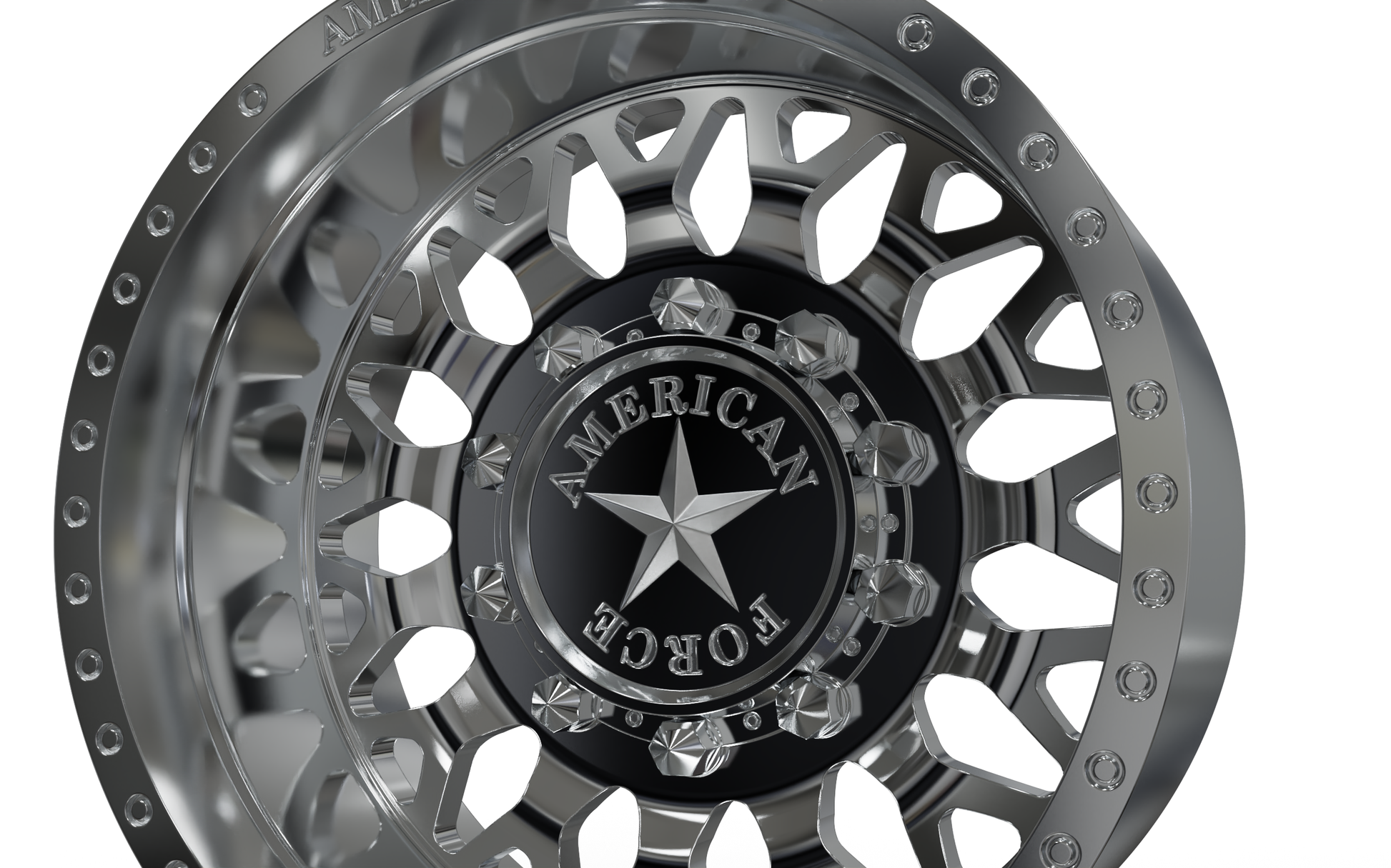 STL FILE REAR AMERICAN FORCE G17 EVO DRW WHEEL 3D MODEL - ARTISTIT