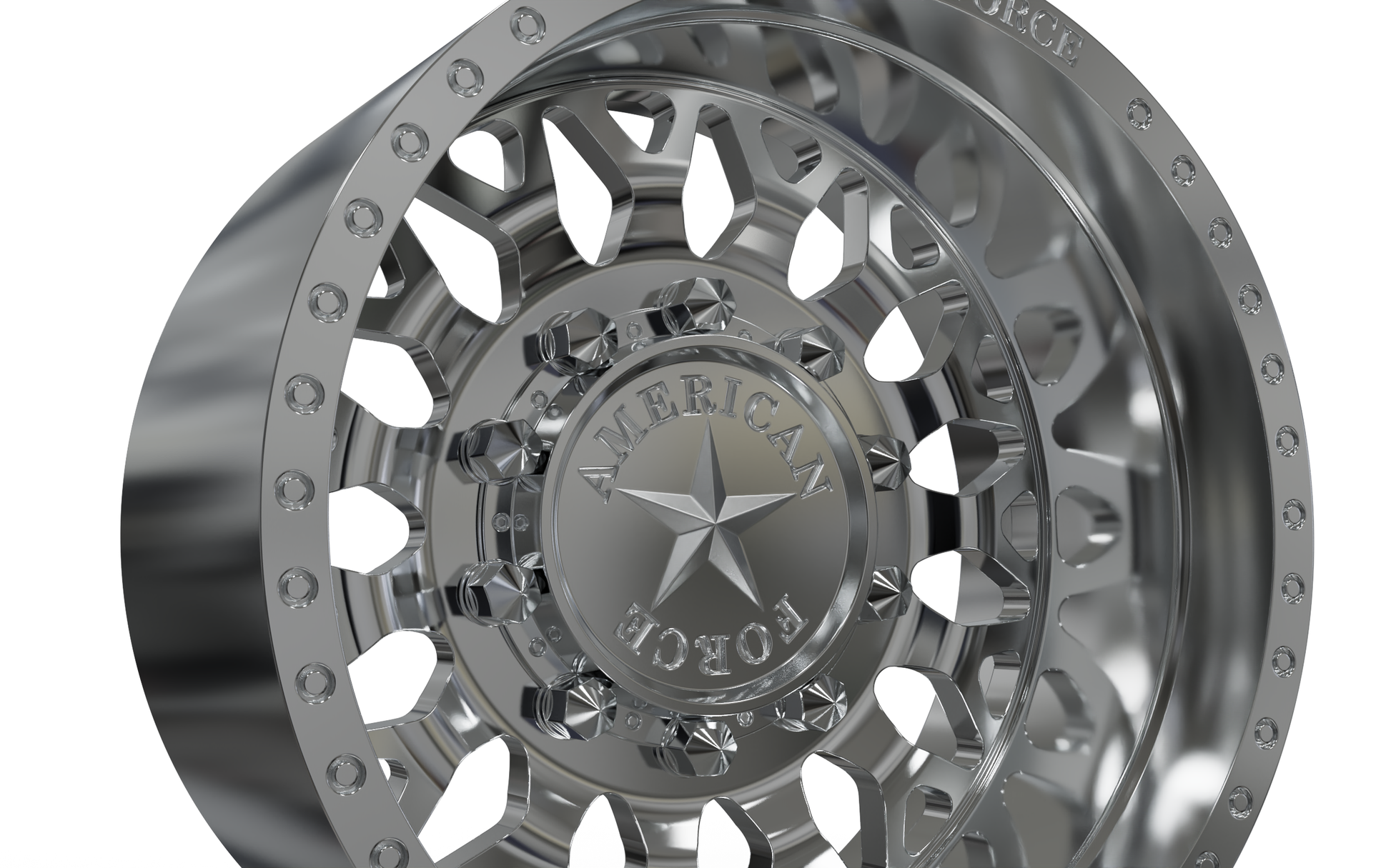 STL FILE REAR AMERICAN FORCE G17 EVO DRW WHEEL 3D MODEL - ARTISTIT