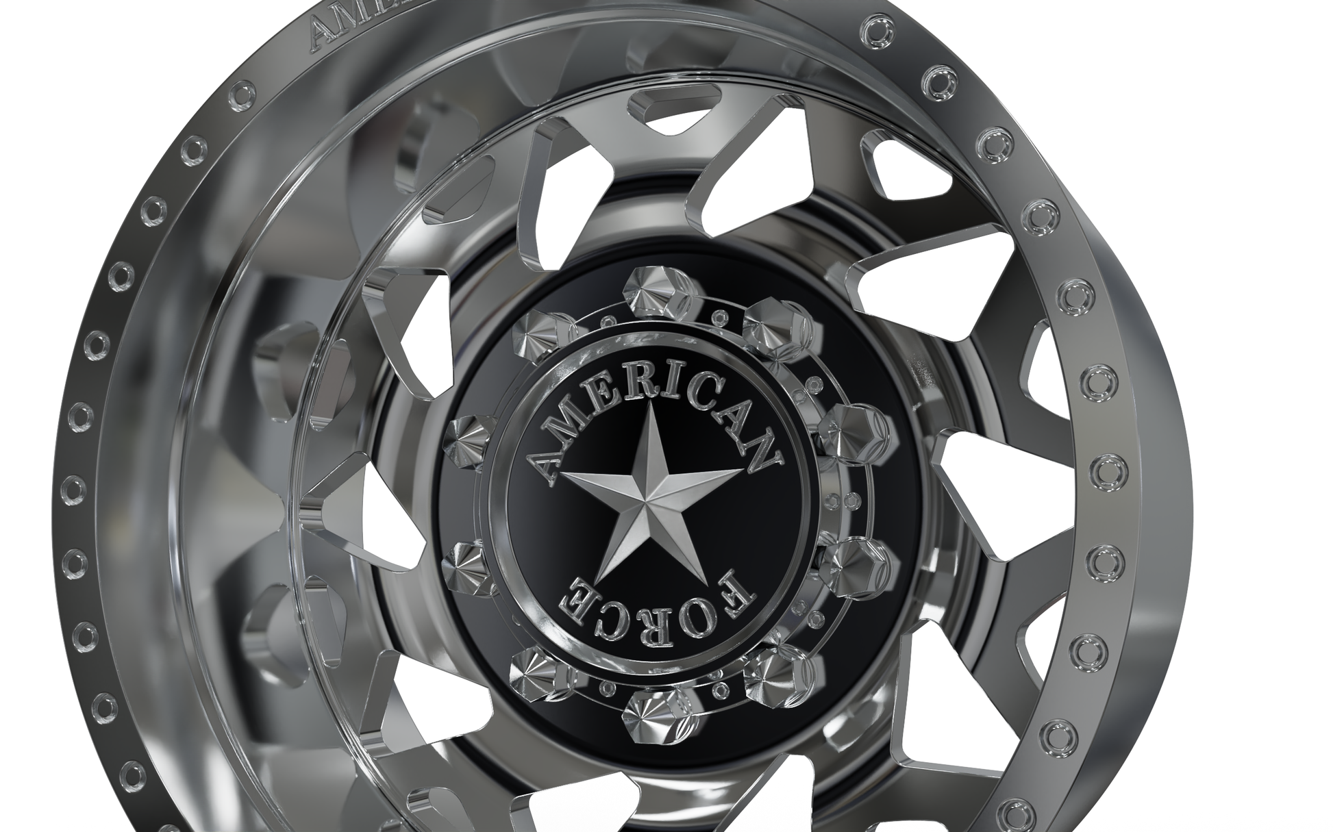 STL FILE REAR AMERICAN FORCE H01 CONTRA DRW WHEEL 3D MODEL - ARTISTIT