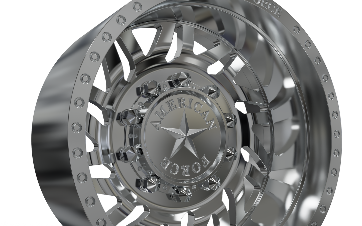 STL FILE REAR AMERICAN FORCE H02 SIEGE DRW WHEEL 3D MODEL - ARTISTIT