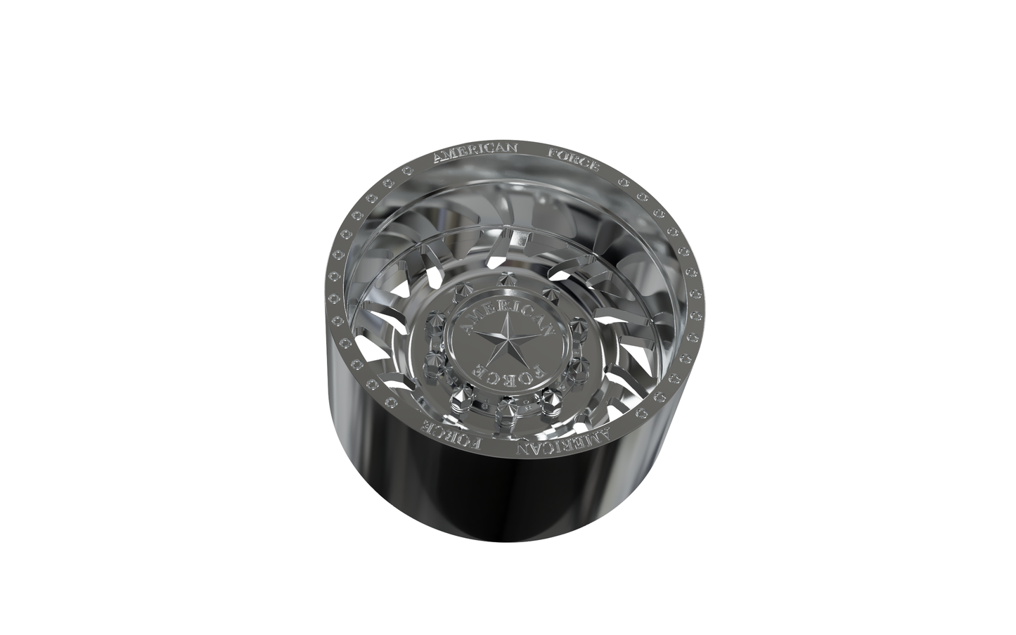 STL FILE REAR AMERICAN FORCE H02 SIEGE DRW WHEEL 3D MODEL - ARTISTIT