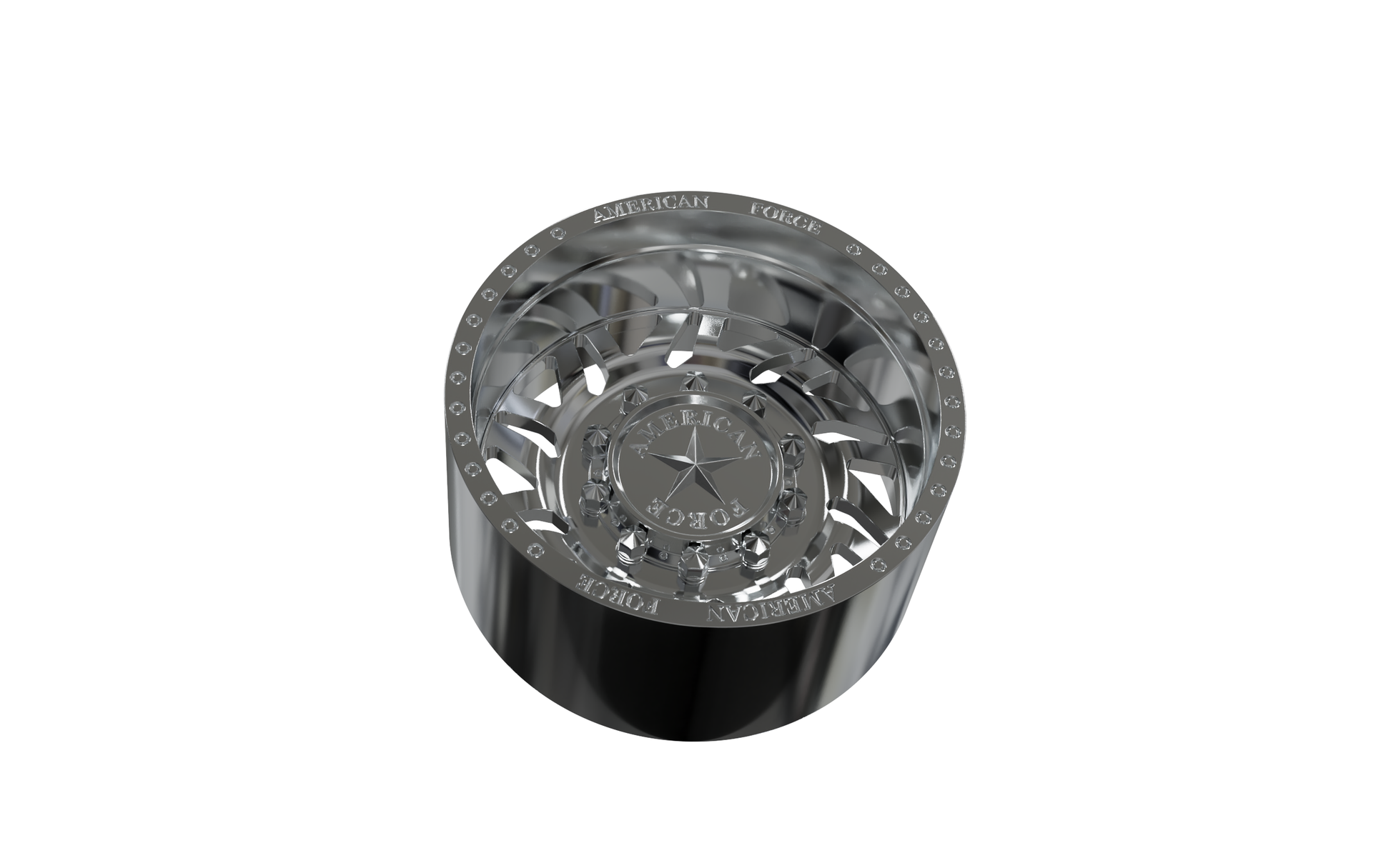 STL FILE REAR AMERICAN FORCE H02 SIEGE DRW WHEEL 3D MODEL - ARTISTIT