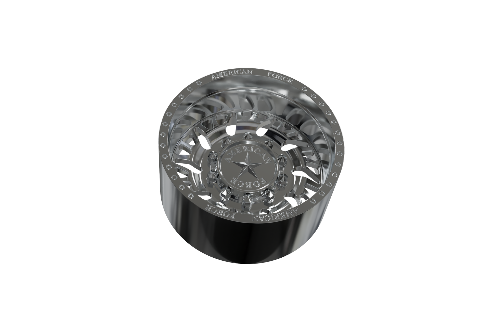 STL FILE REAR AMERICAN FORCE H12 SIDEWINDER DRW WHEEL 3D MODEL - ARTISTIT