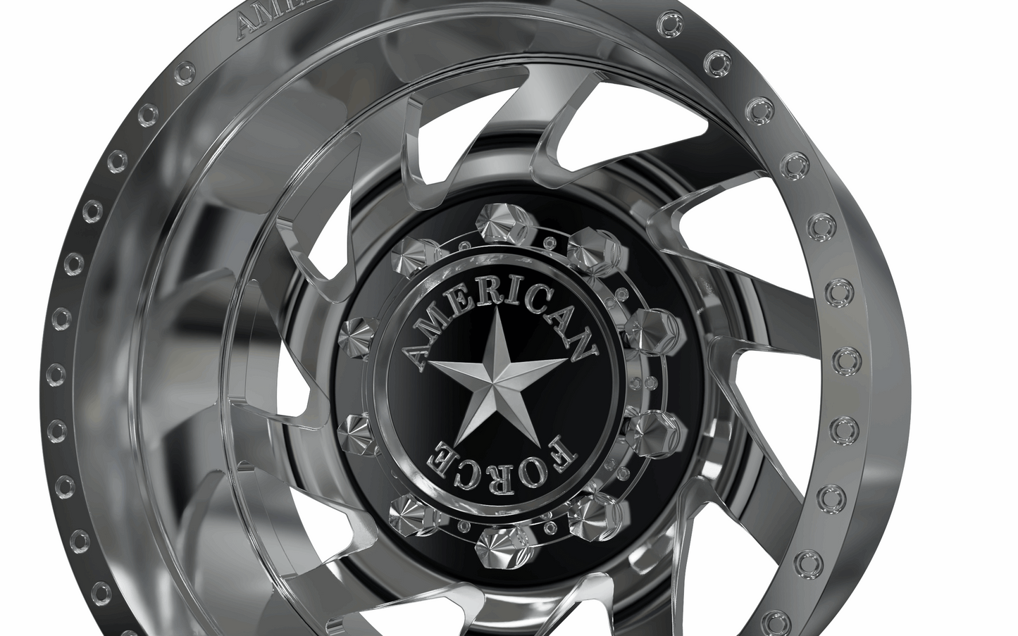 STL FILE REAR AMERICAN FORCE H90 TEMPEST DRW WHEEL 3D MODEL - ARTISTIT