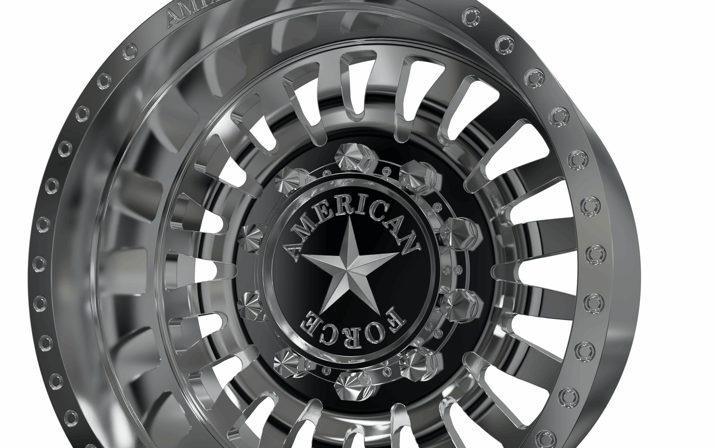 STL FILE REAR AMERICAN FORCE H91 DOOM DRW WHEEL 3D MODEL - ARTISTIT