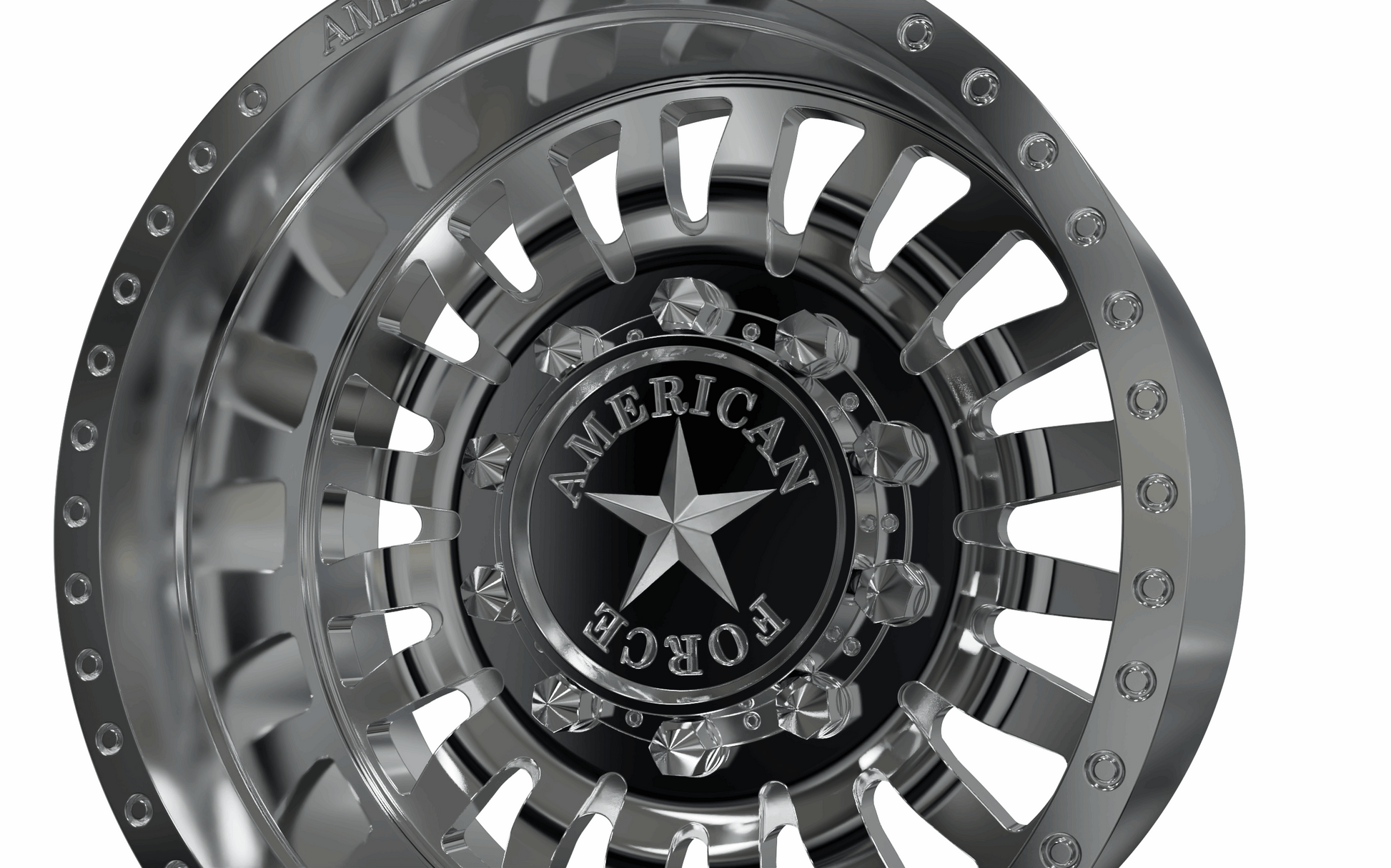 STL FILE REAR AMERICAN FORCE H91 DOOM DRW WHEEL 3D MODEL - ARTISTIT