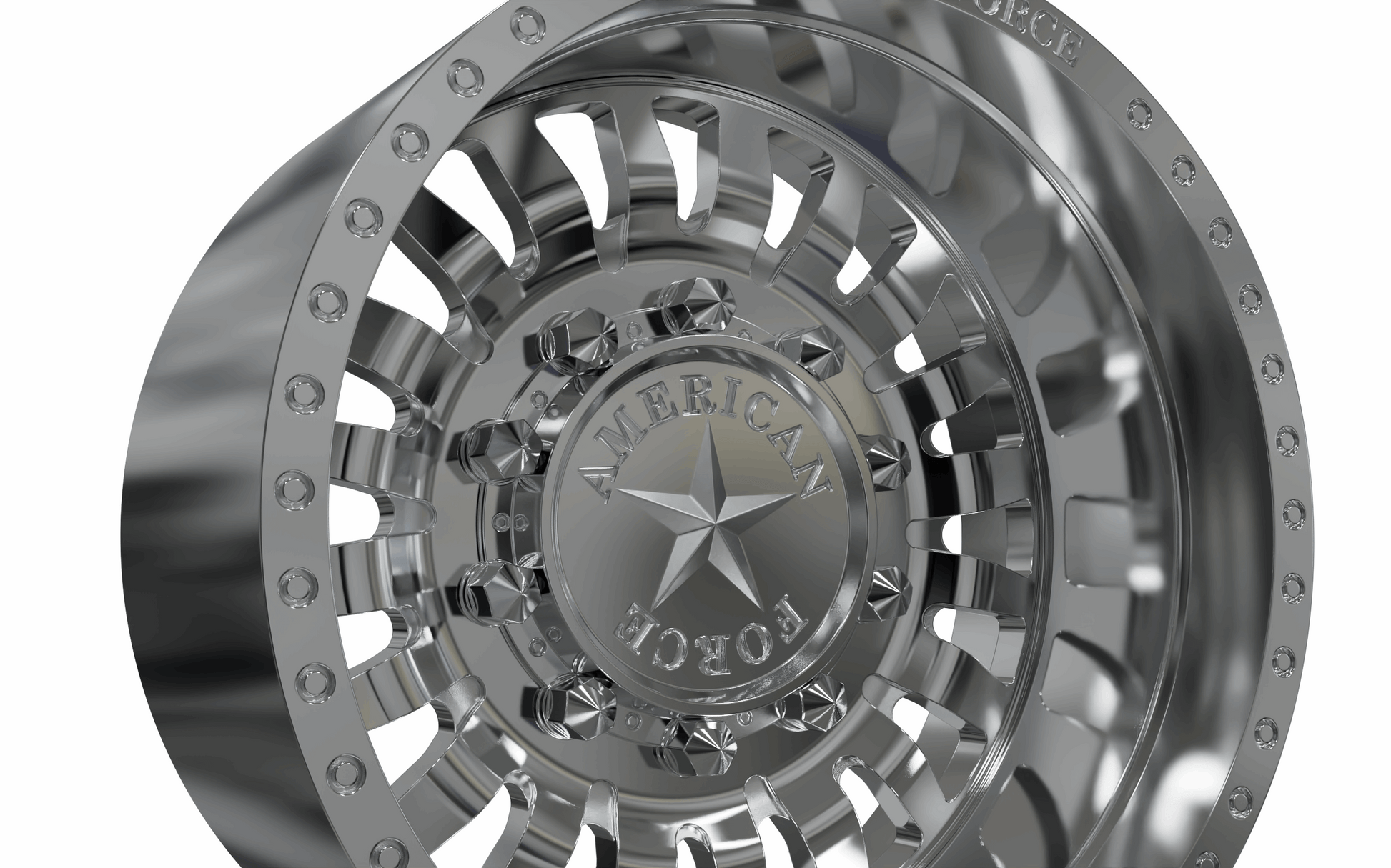 STL FILE REAR AMERICAN FORCE H91 DOOM DRW WHEEL 3D MODEL - ARTISTIT