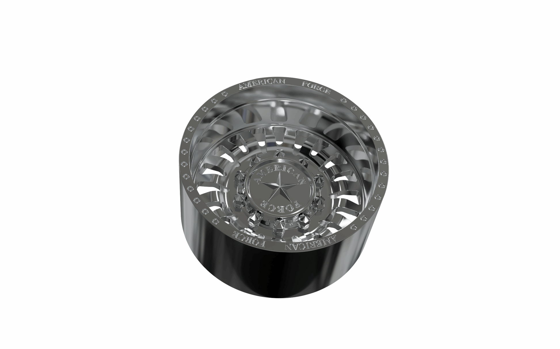 STL FILE REAR AMERICAN FORCE H91 DOOM DRW WHEEL 3D MODEL - ARTISTIT