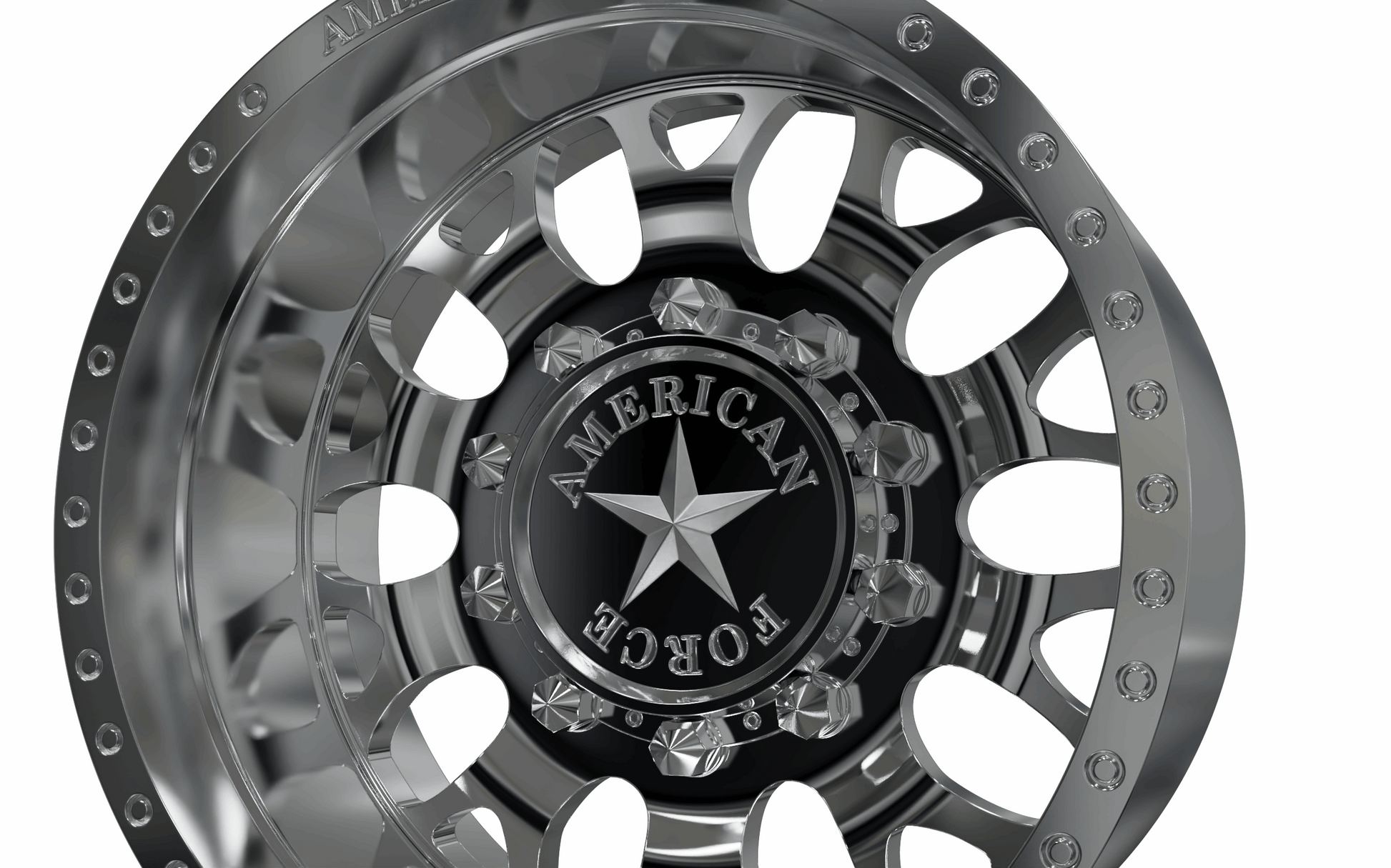 STL FILE REAR AMERICAN FORCE J01 PULSE DRW WHEEL 3D MODEL - ARTISTIT