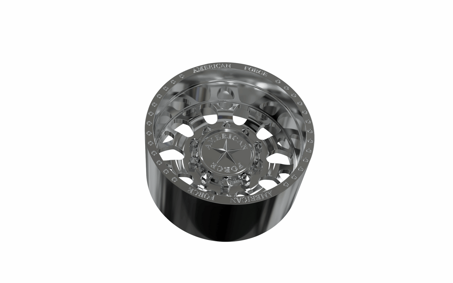 STL FILE REAR AMERICAN FORCE J01 PULSE DRW WHEEL 3D MODEL - ARTISTIT