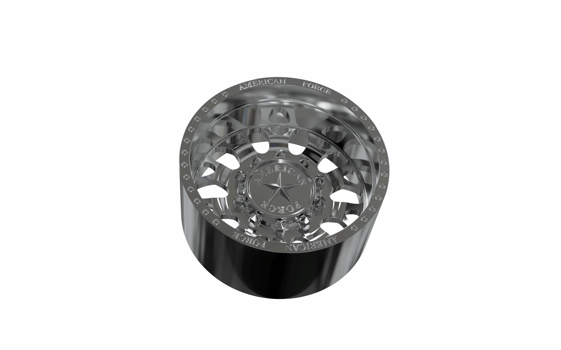 STL FILE REAR AMERICAN FORCE J01 PULSE DRW WHEEL 3D MODEL - ARTISTIT