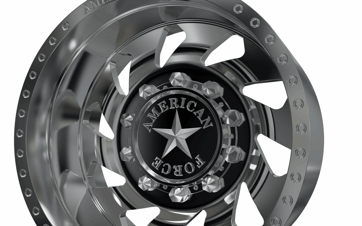 STL FILE REAR AMERICAN FORCE J02 THUNDER DRW WHEEL 3D MODEL - ARTISTIT