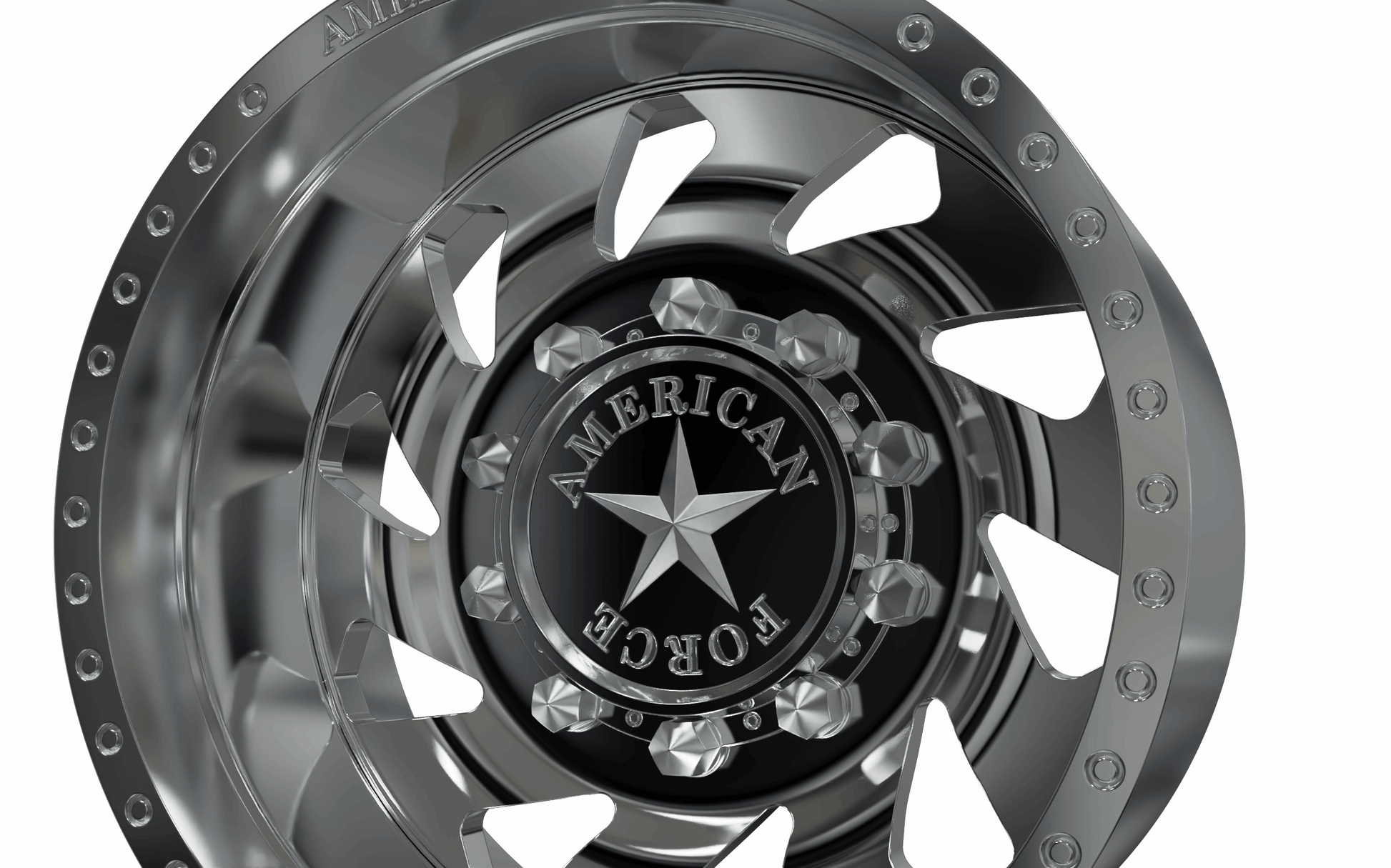STL FILE REAR AMERICAN FORCE J02 THUNDER DRW WHEEL 3D MODEL - ARTISTIT