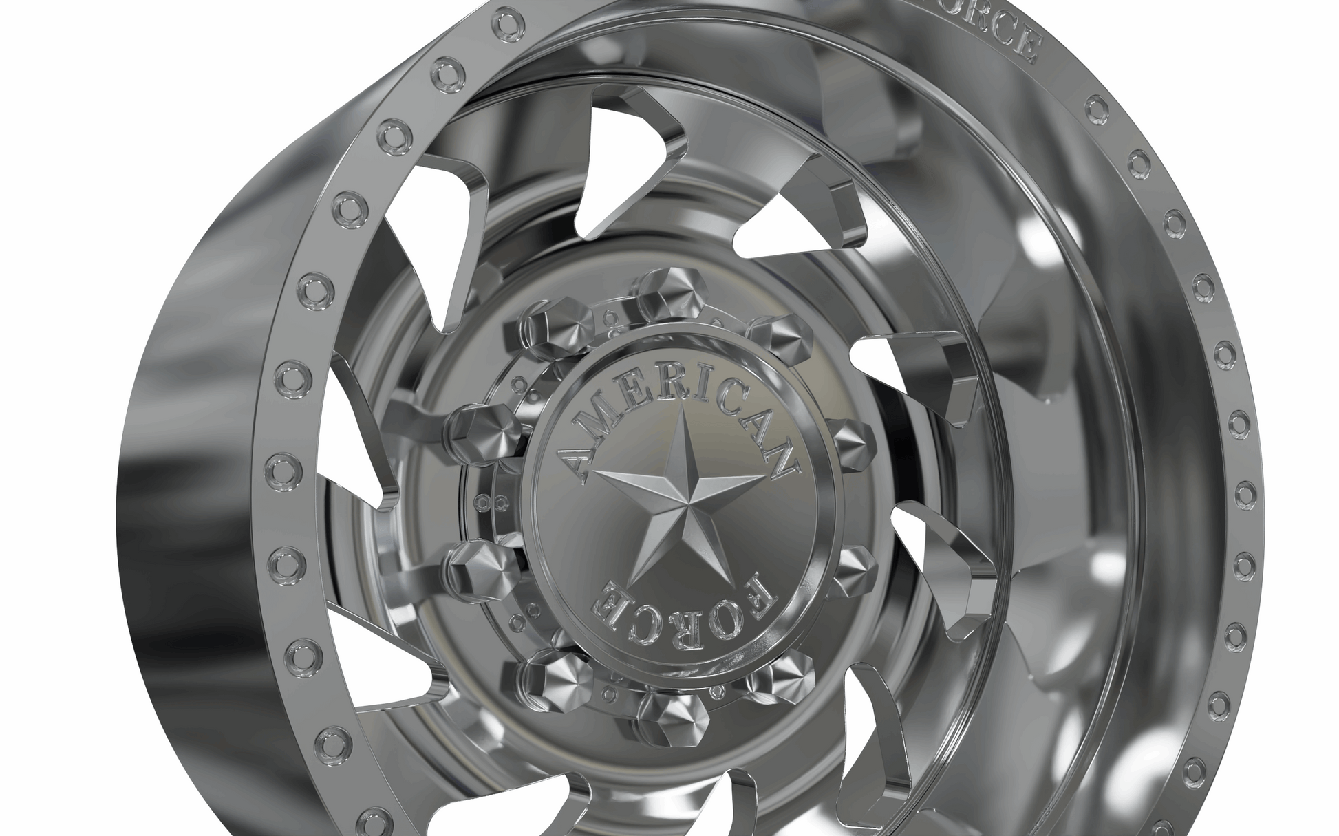 STL FILE REAR AMERICAN FORCE J02 THUNDER DRW WHEEL 3D MODEL - ARTISTIT
