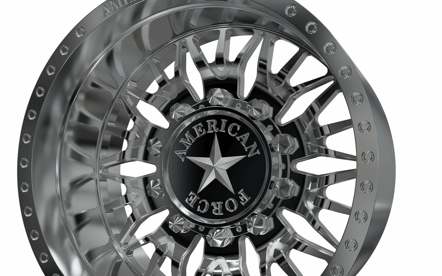 STL FILE REAR AMERICAN FORCE J03 PLAGUE DRW WHEEL 3D MODEL - ARTISTIT
