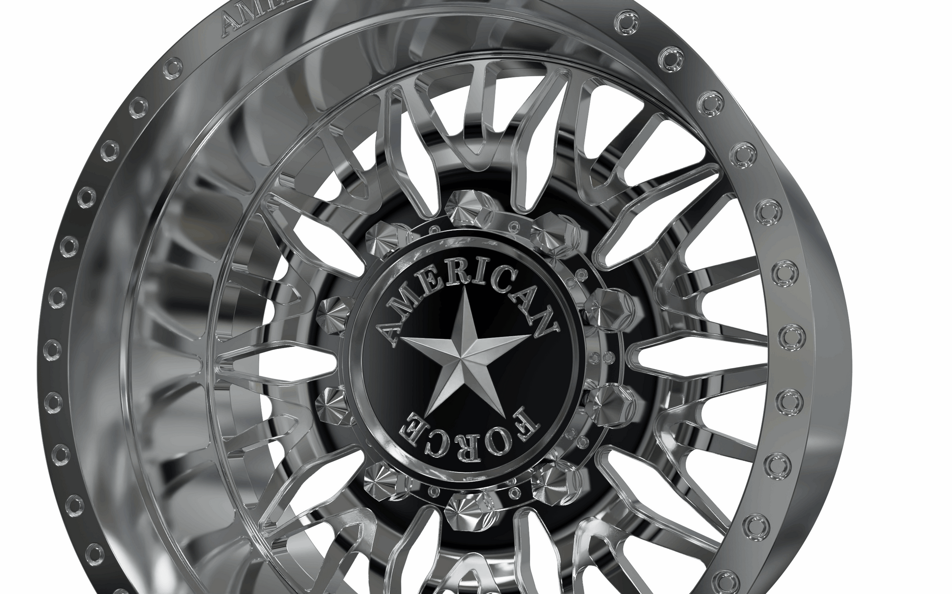 STL FILE REAR AMERICAN FORCE J03 PLAGUE DRW WHEEL 3D MODEL - ARTISTIT