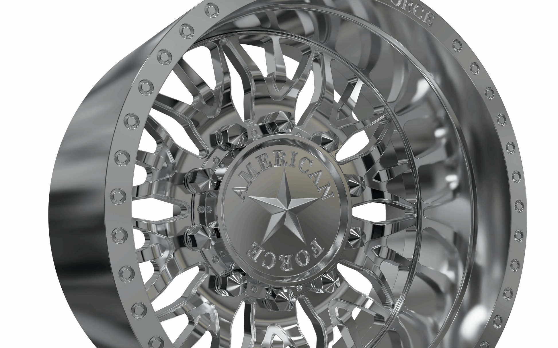 STL FILE REAR AMERICAN FORCE J03 PLAGUE DRW WHEEL 3D MODEL - ARTISTIT