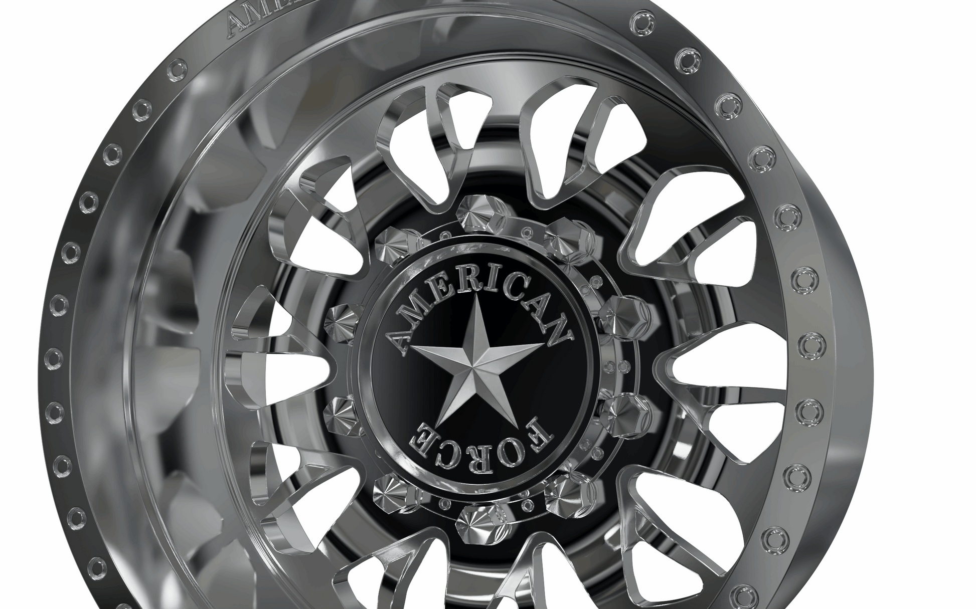 STL FILE REAR AMERICAN FORCE N10 COMMANDER DRW WHEEL 3D MODEL - ARTISTIT
