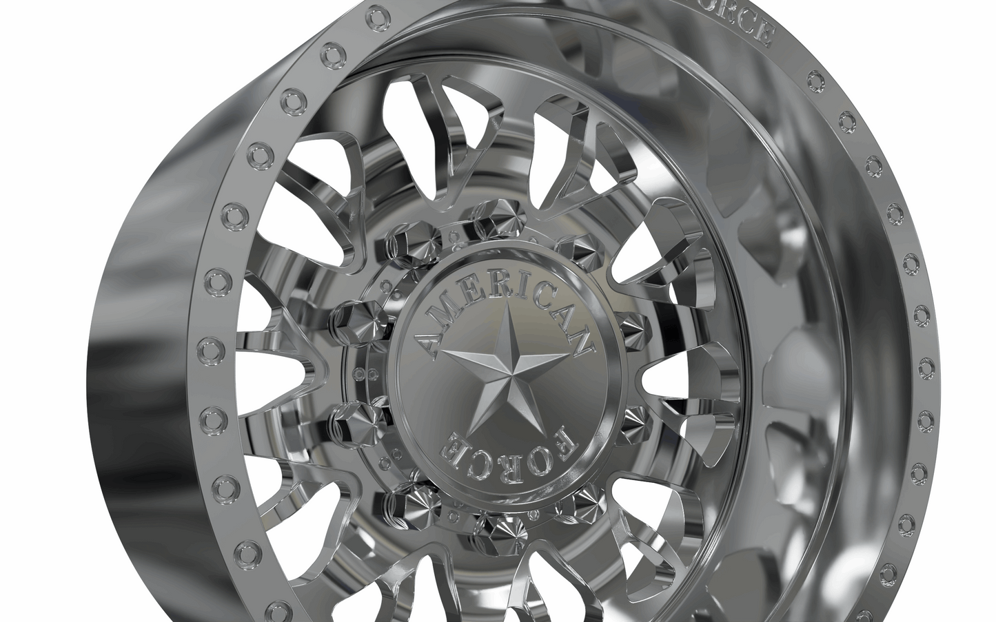 STL FILE REAR AMERICAN FORCE N10 COMMANDER DRW WHEEL 3D MODEL - ARTISTIT