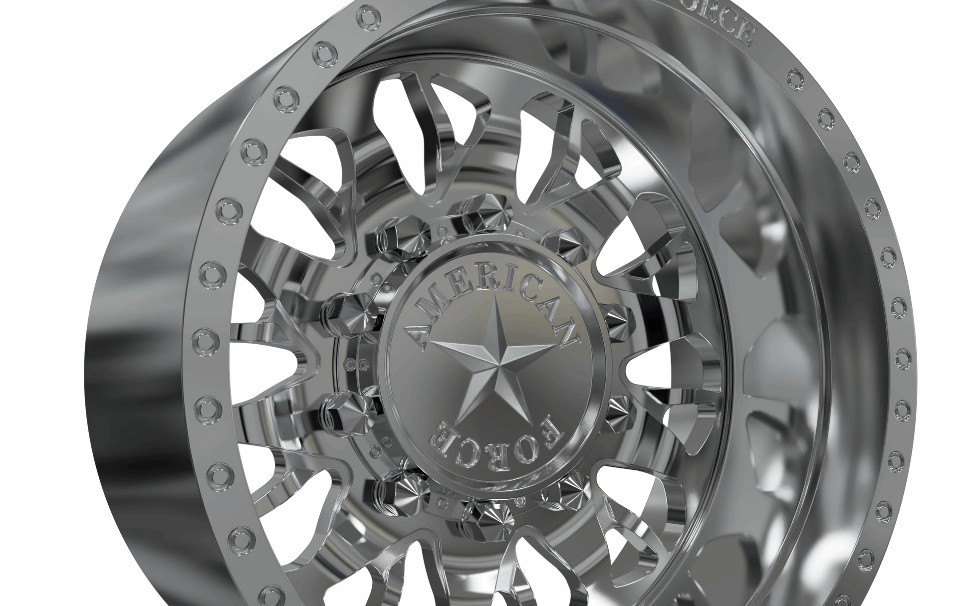 STL FILE REAR AMERICAN FORCE N10 COMMANDER DRW WHEEL 3D MODEL - ARTISTIT