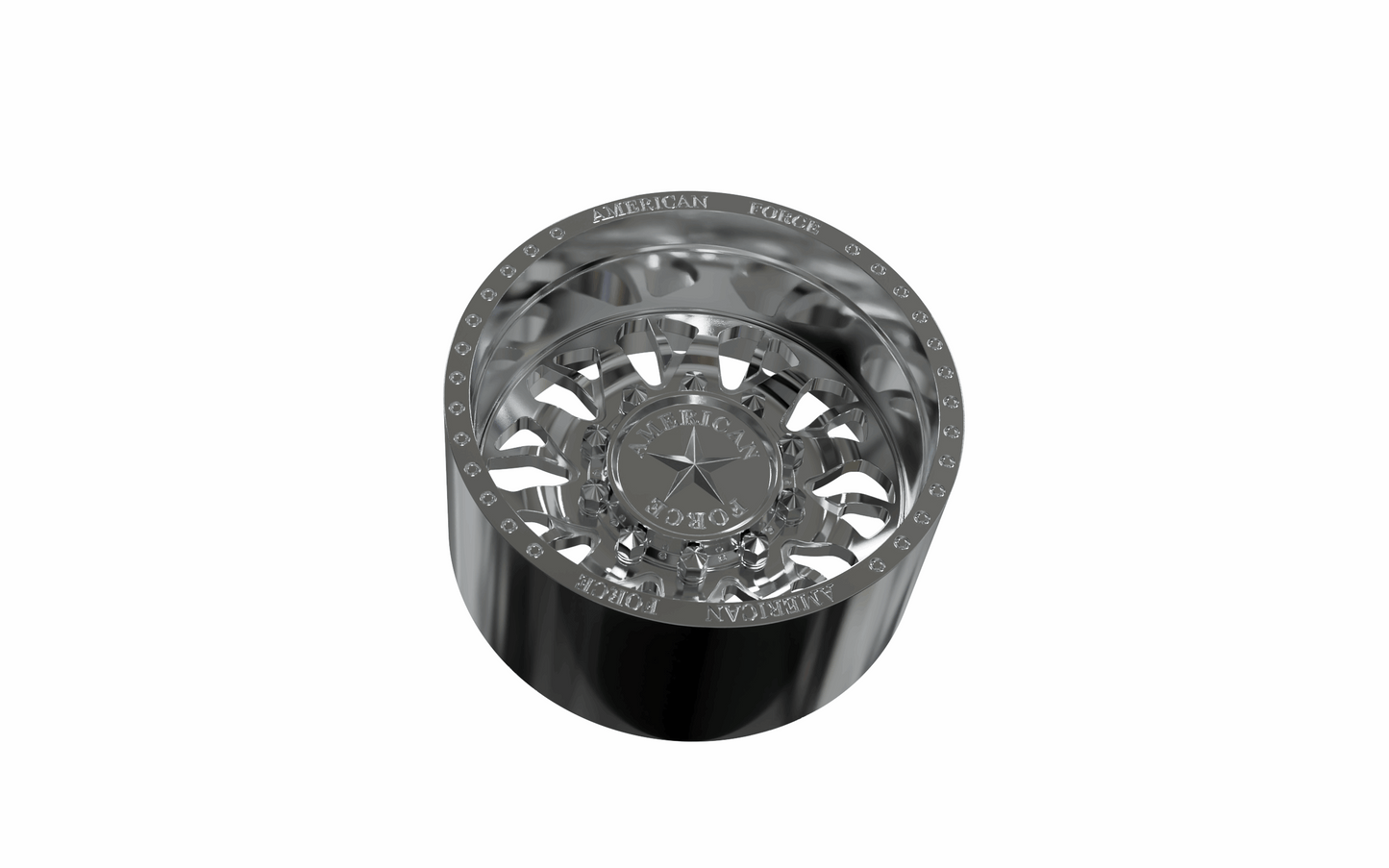 STL FILE REAR AMERICAN FORCE N10 COMMANDER DRW WHEEL 3D MODEL - ARTISTIT