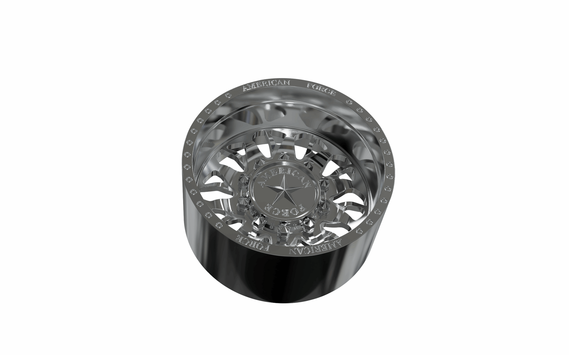 STL FILE REAR AMERICAN FORCE N10 COMMANDER DRW WHEEL 3D MODEL - ARTISTIT