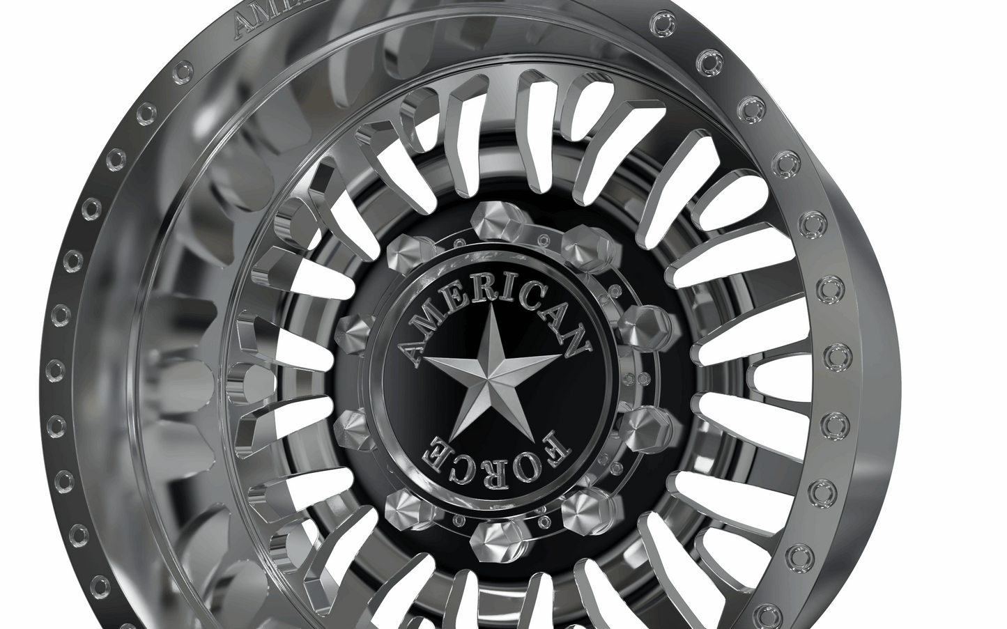 STL FILE REAR AMERICAN FORCE N12 BRAWN DRW WHEEL 3D MODEL - ARTISTIT