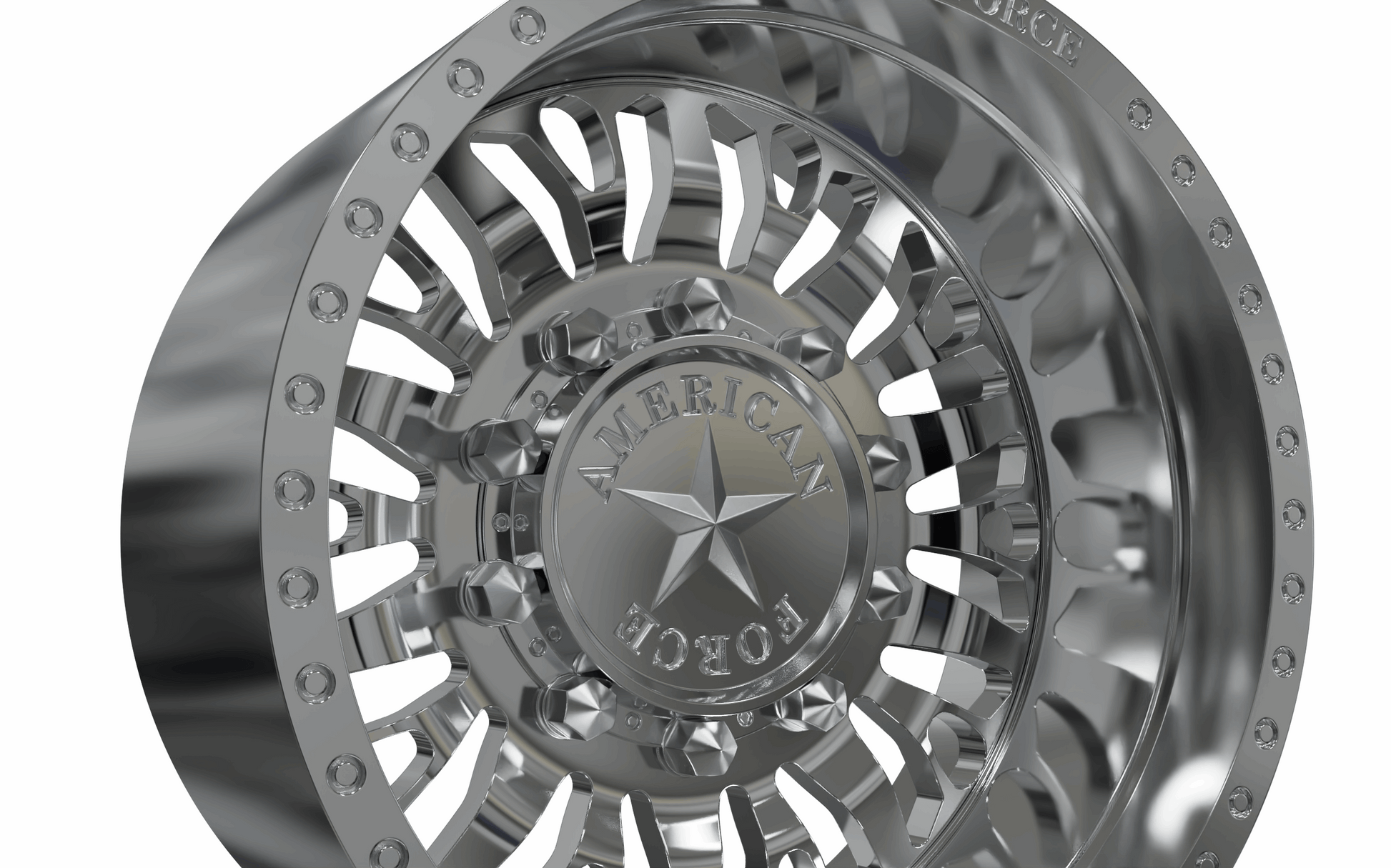 STL FILE REAR AMERICAN FORCE N12 BRAWN DRW WHEEL 3D MODEL - ARTISTIT