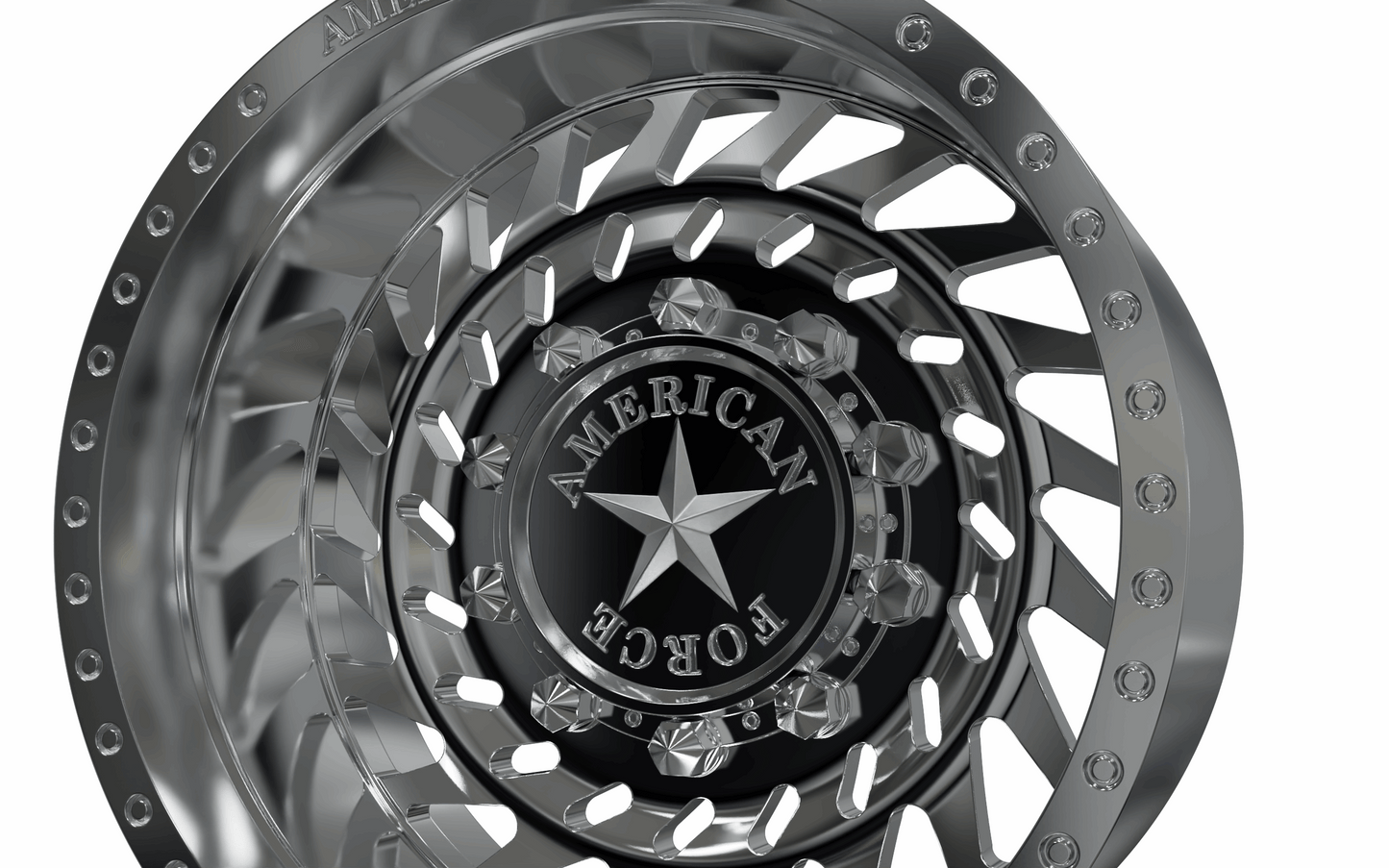 STL FILE REAR AMERICAN FORCE N18 CUTLASS DRW WHEEL 3D MODEL - ARTISTIT